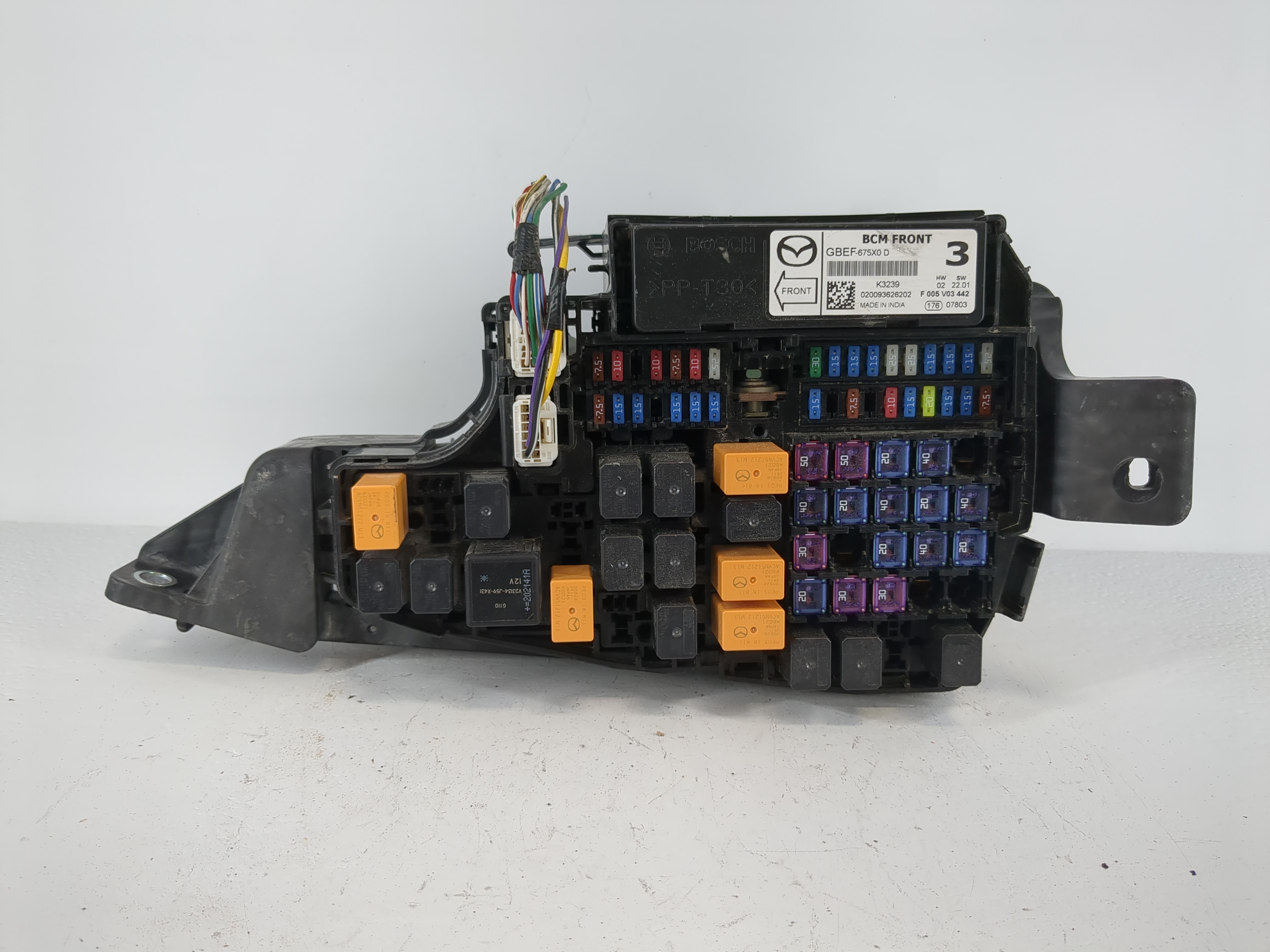 2016-2022 Mazda Cx-9 Fusebox Fuse Box Relay Module Gbef-675x0 D 1111881 - Oemusedautoparts1.com