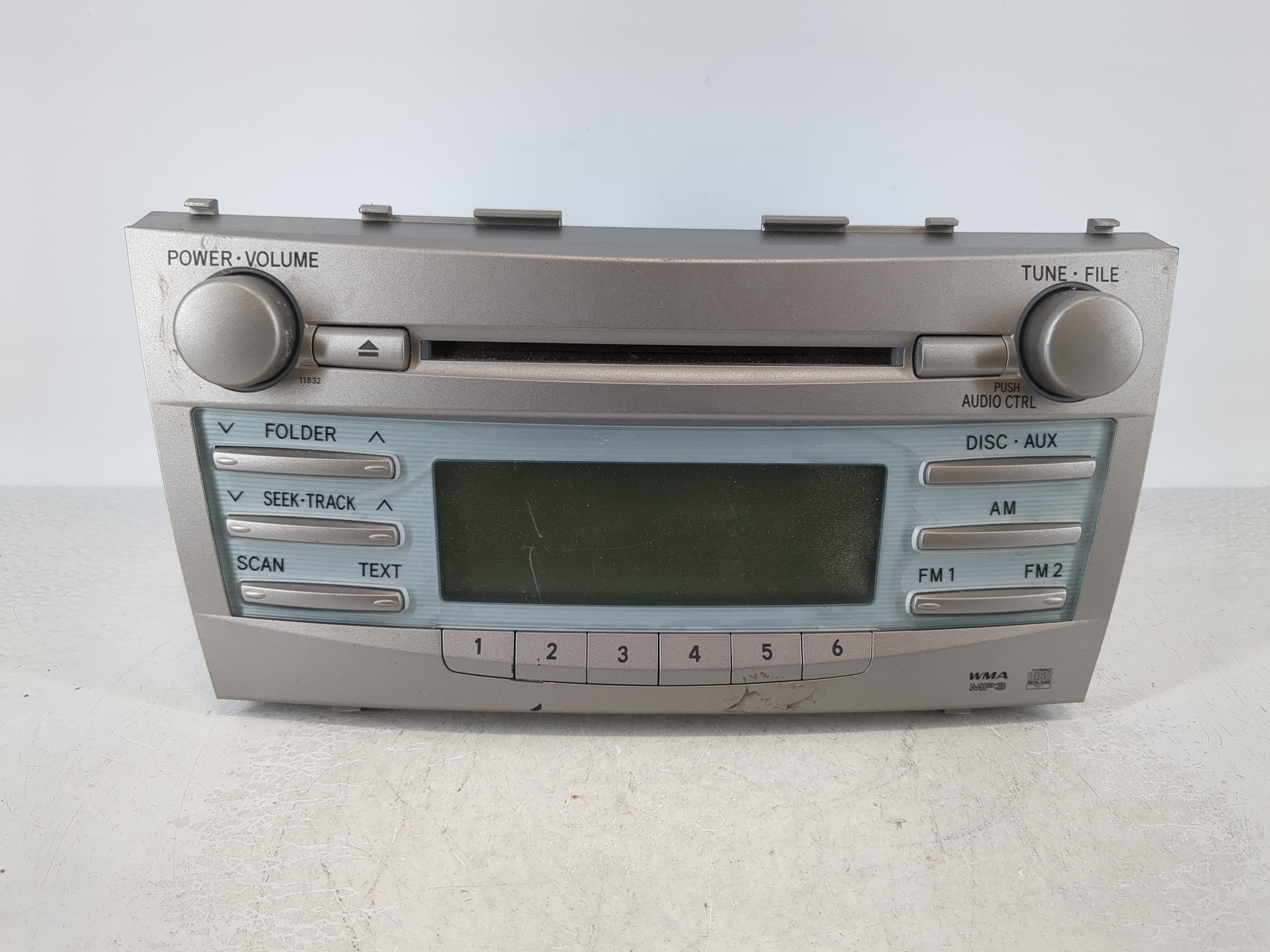 2007-2009 Toyota Camry Am Fm Cd Player Radio Receiver 1111933 - Oemusedautoparts1.com