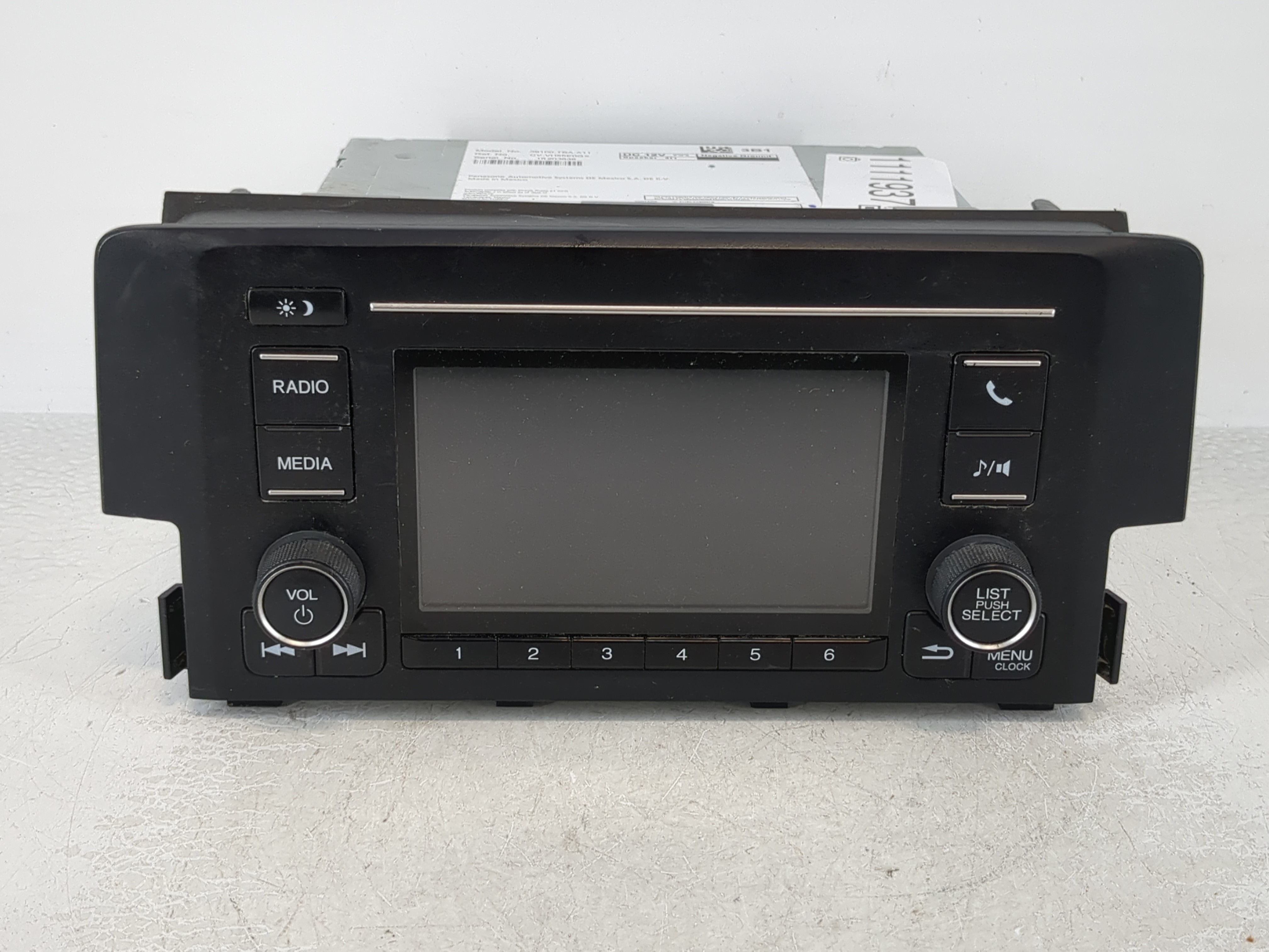 Picture of 2016-2017 Honda Civic Am Fm Cd Player Radio Receiver 1111937