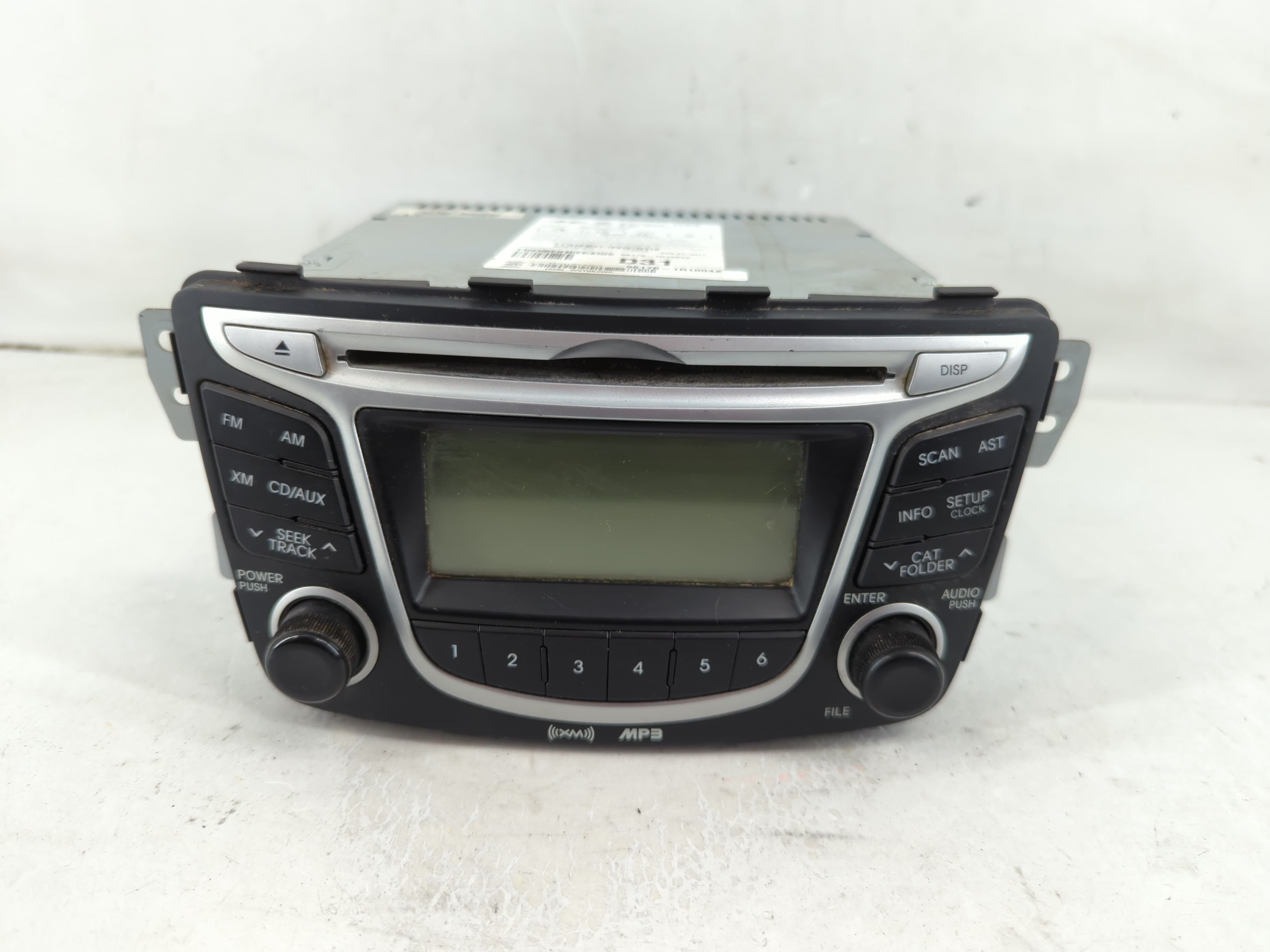 Picture of 2012-2014 Hyundai Accent Am Fm Cd Player Radio Receiver 1111946