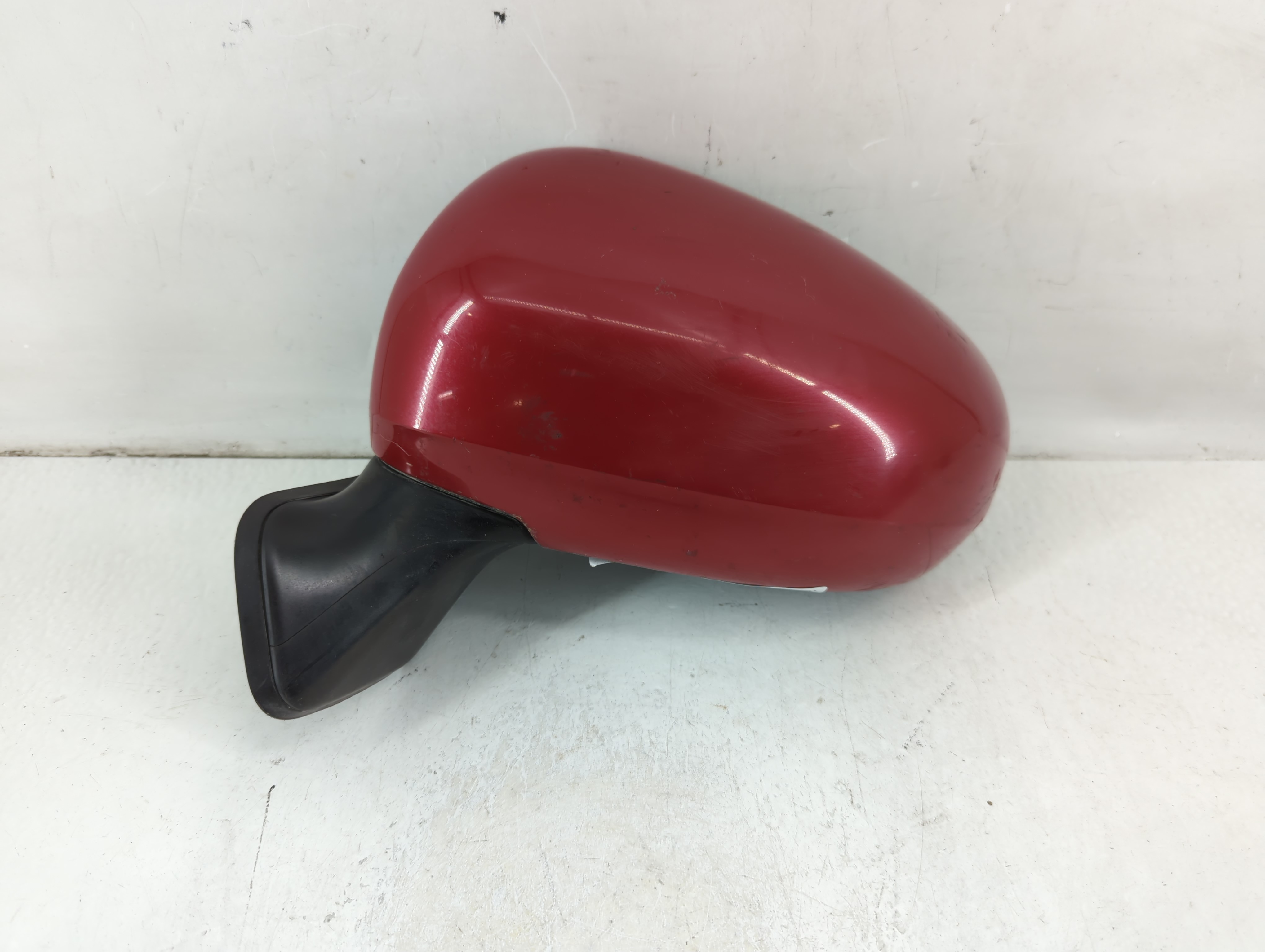 2010-2015 Toyota Prius Driver Left Side View Power Door Mirror Red 1112122 - Oemusedautoparts1.com
