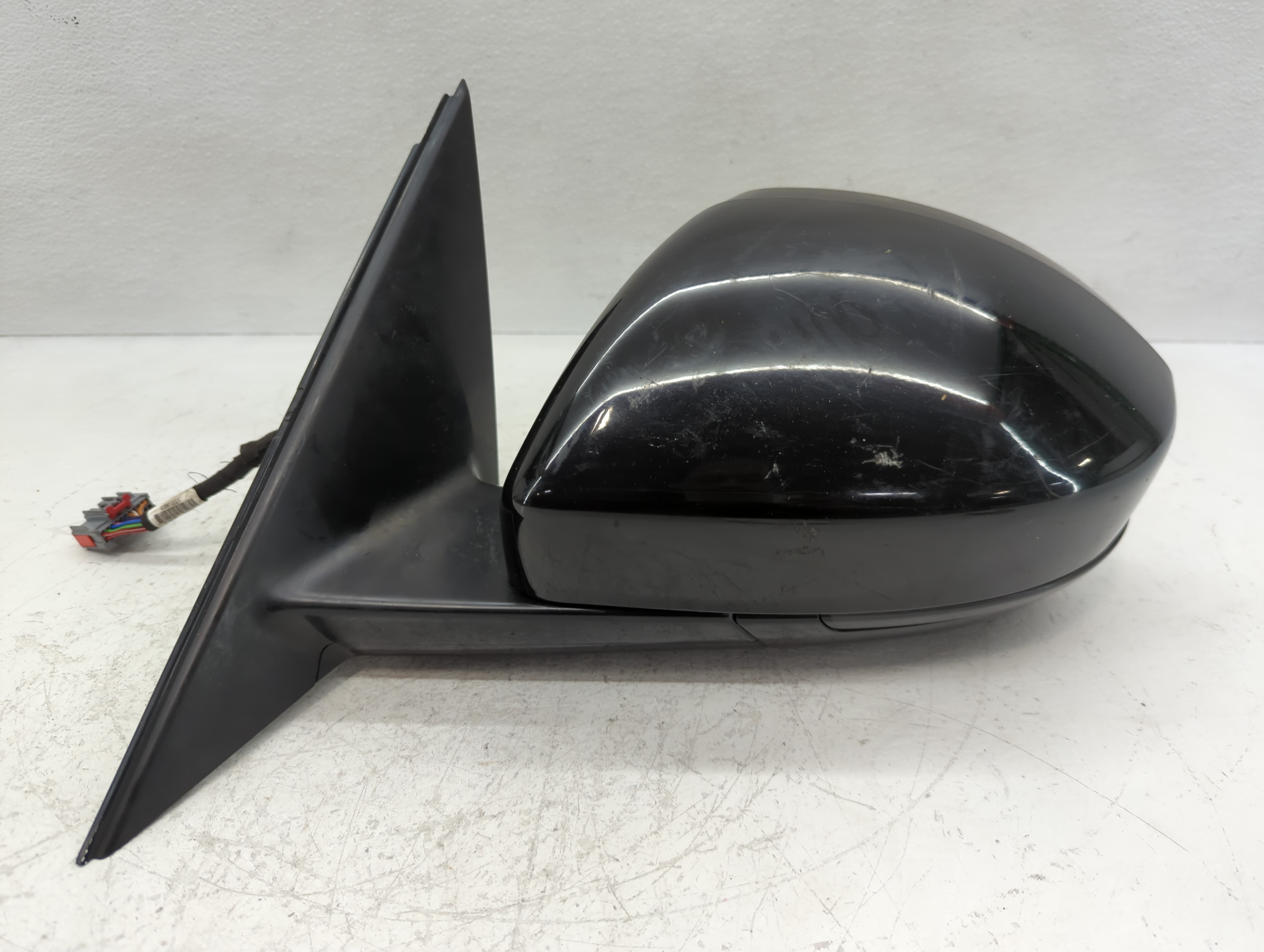 Picture of 2017-2020 Jaguar F-pace Driver Left Side View Power Door Mirror Black 1112228