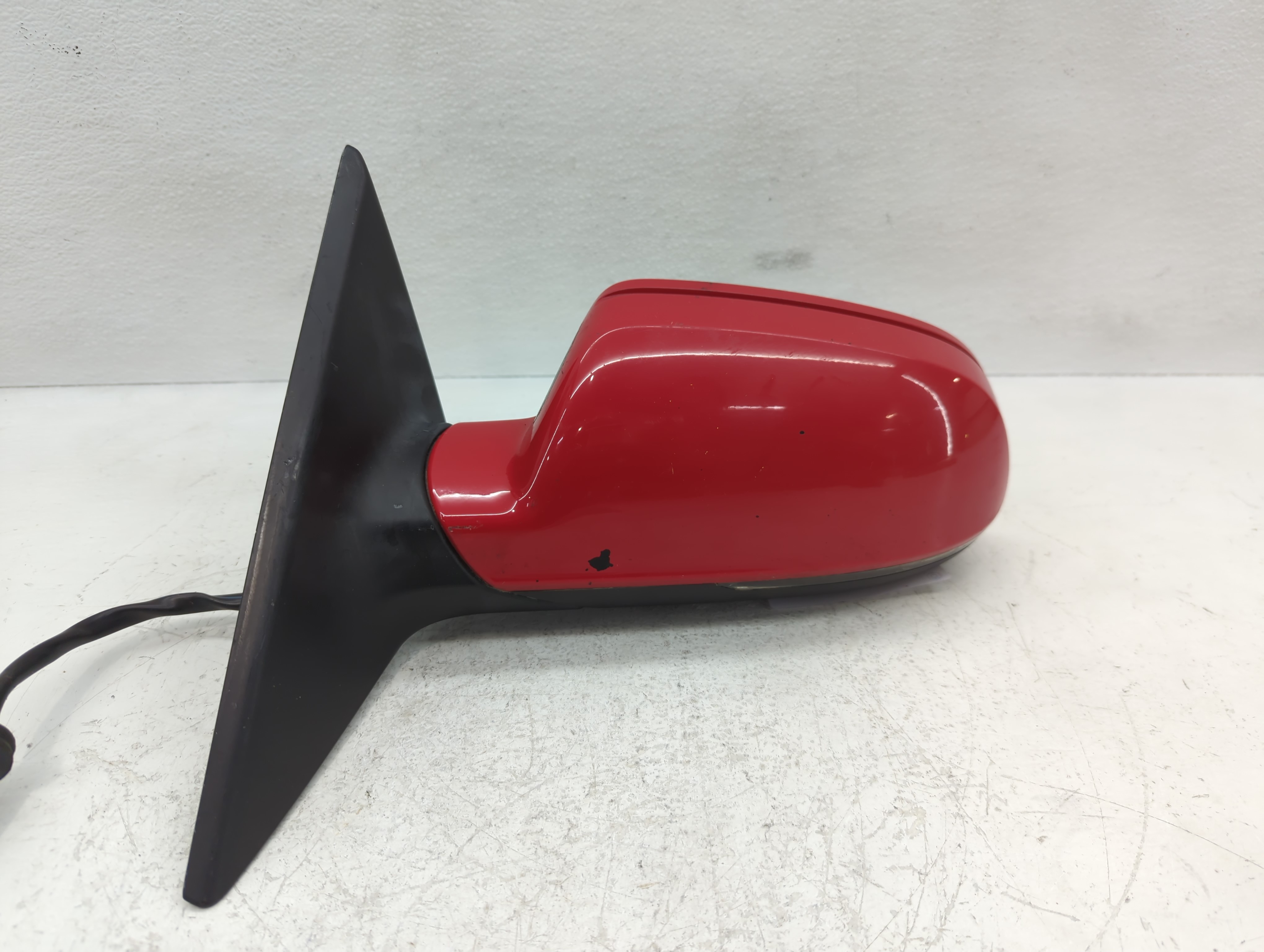 Picture of 2010-2014 Audi A5 Driver Left Side View Power Door Mirror Red 1112246