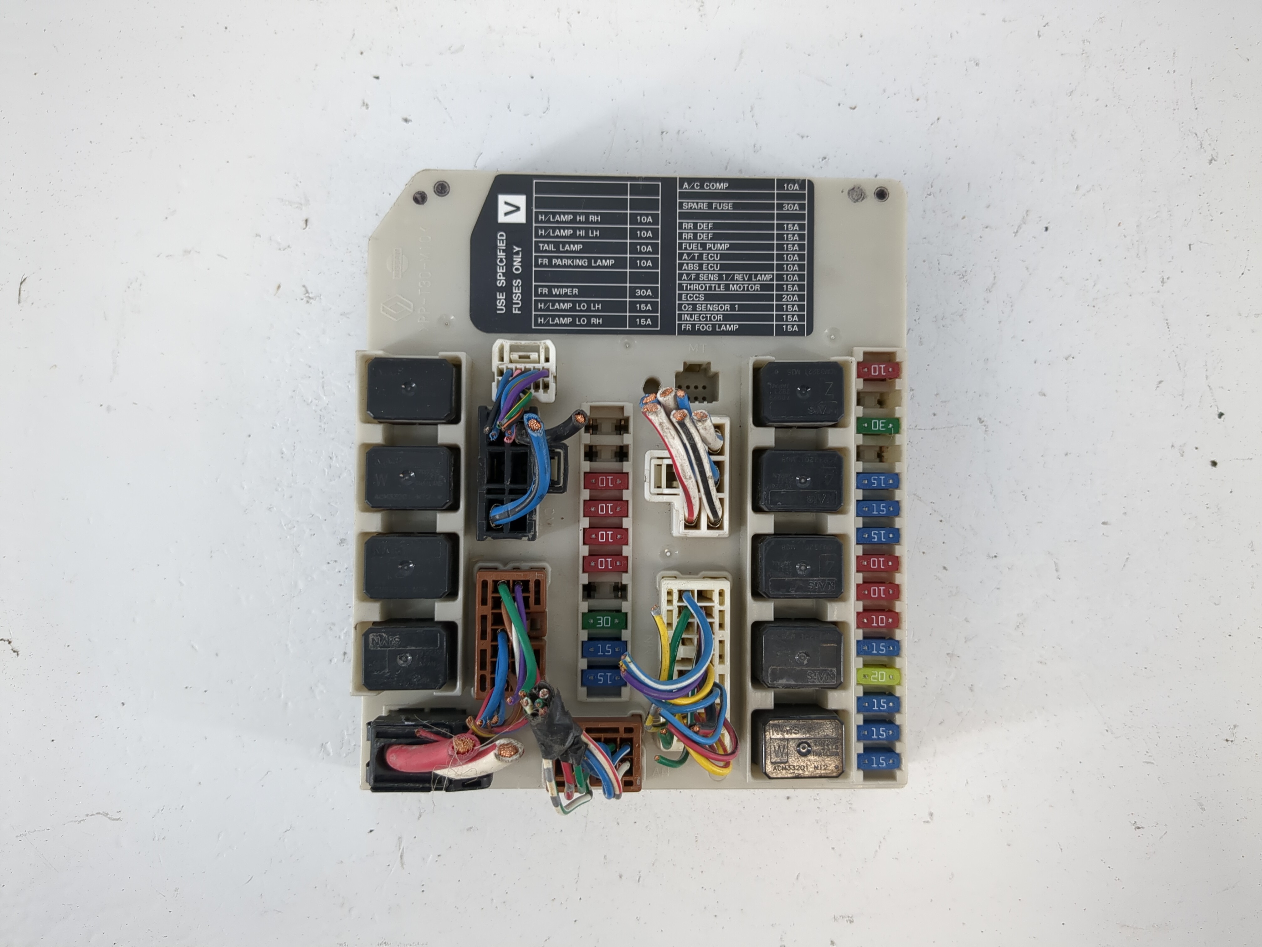 2007-2012 Nissan Sentra Fusebox Fuse Box Relay Module 1112259 - Oemusedautoparts1.com