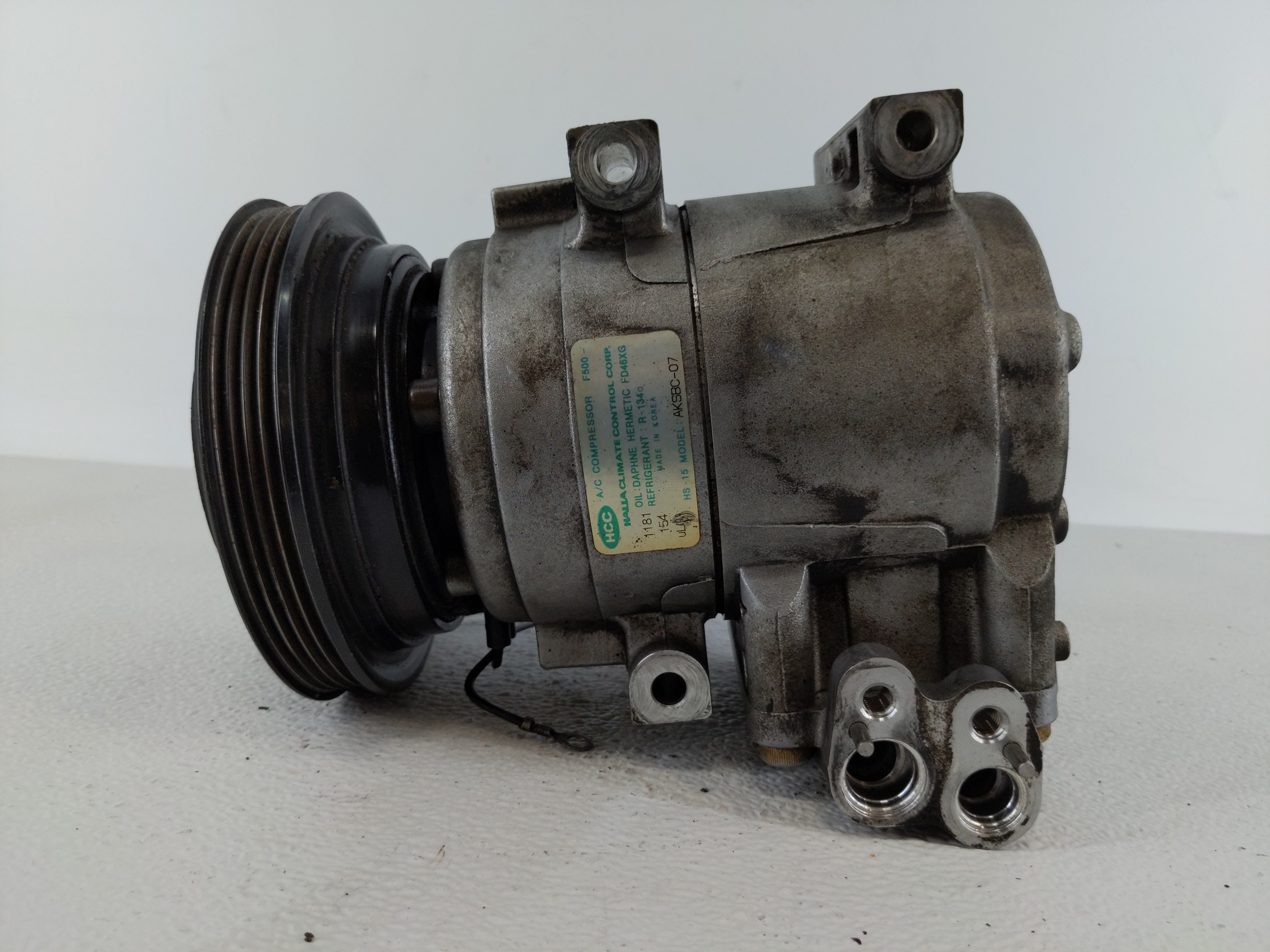 1998-2000 Hyundai Elantra Air Conditioning A/c Ac Compressor Oem 1112272 - Oemusedautoparts1.com