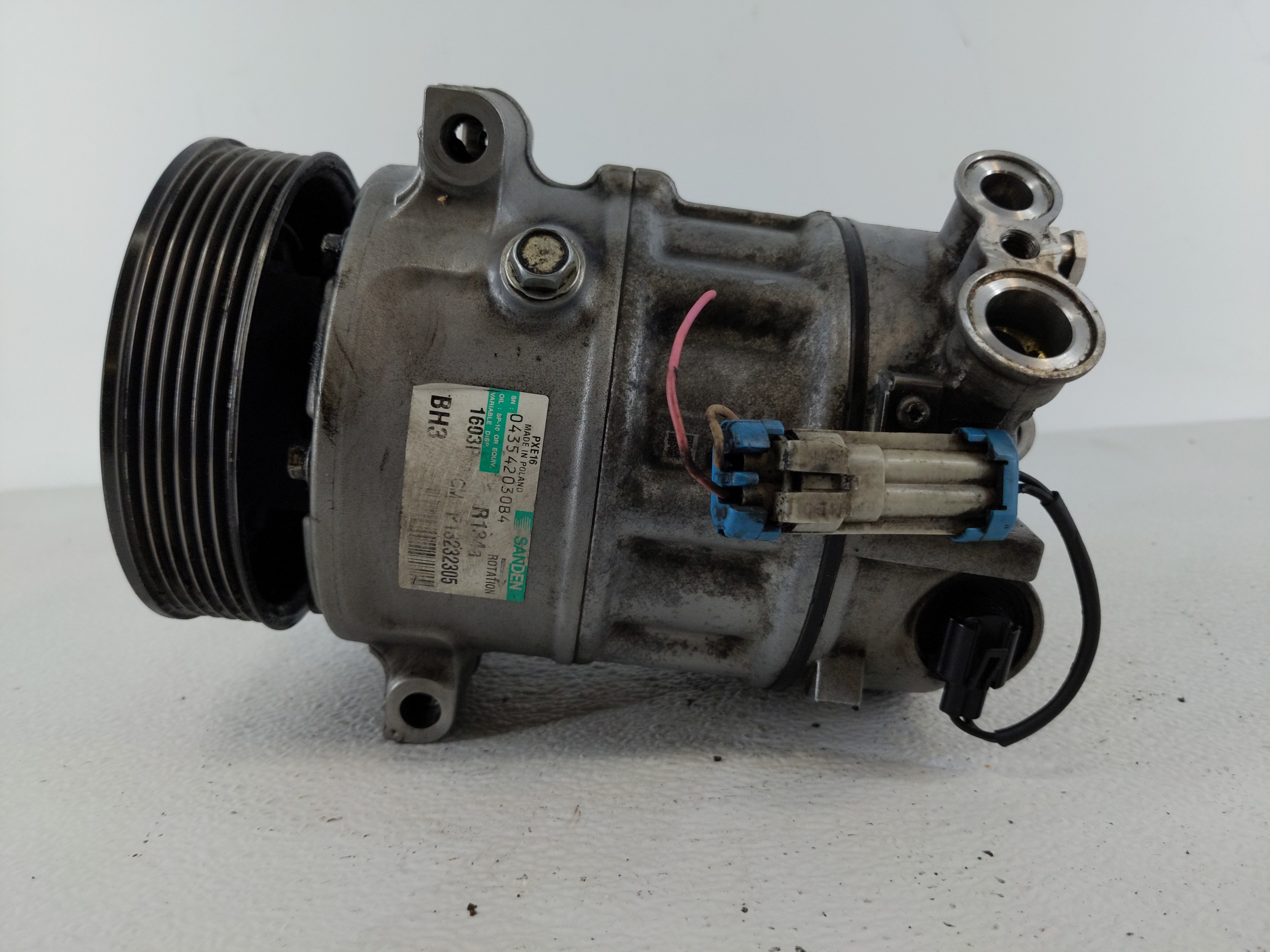 2011-2011 Buick Regal Air Conditioning A/c Ac Compressor Oem 1112286 - Oemusedautoparts1.com