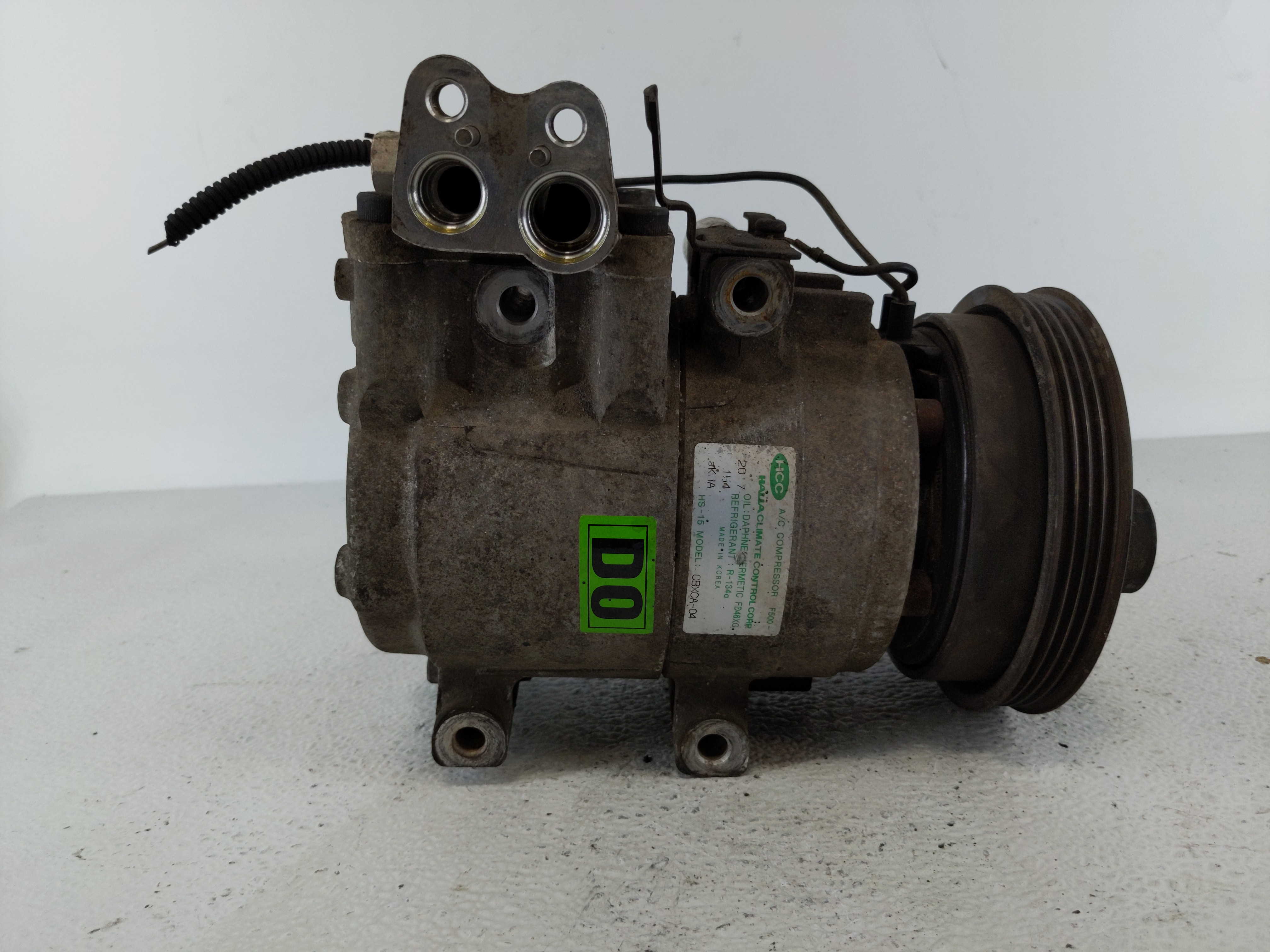 2001-2006 Hyundai Accent Air Conditioning A/c Ac Compressor Oem 1112362 - Oemusedautoparts1.com