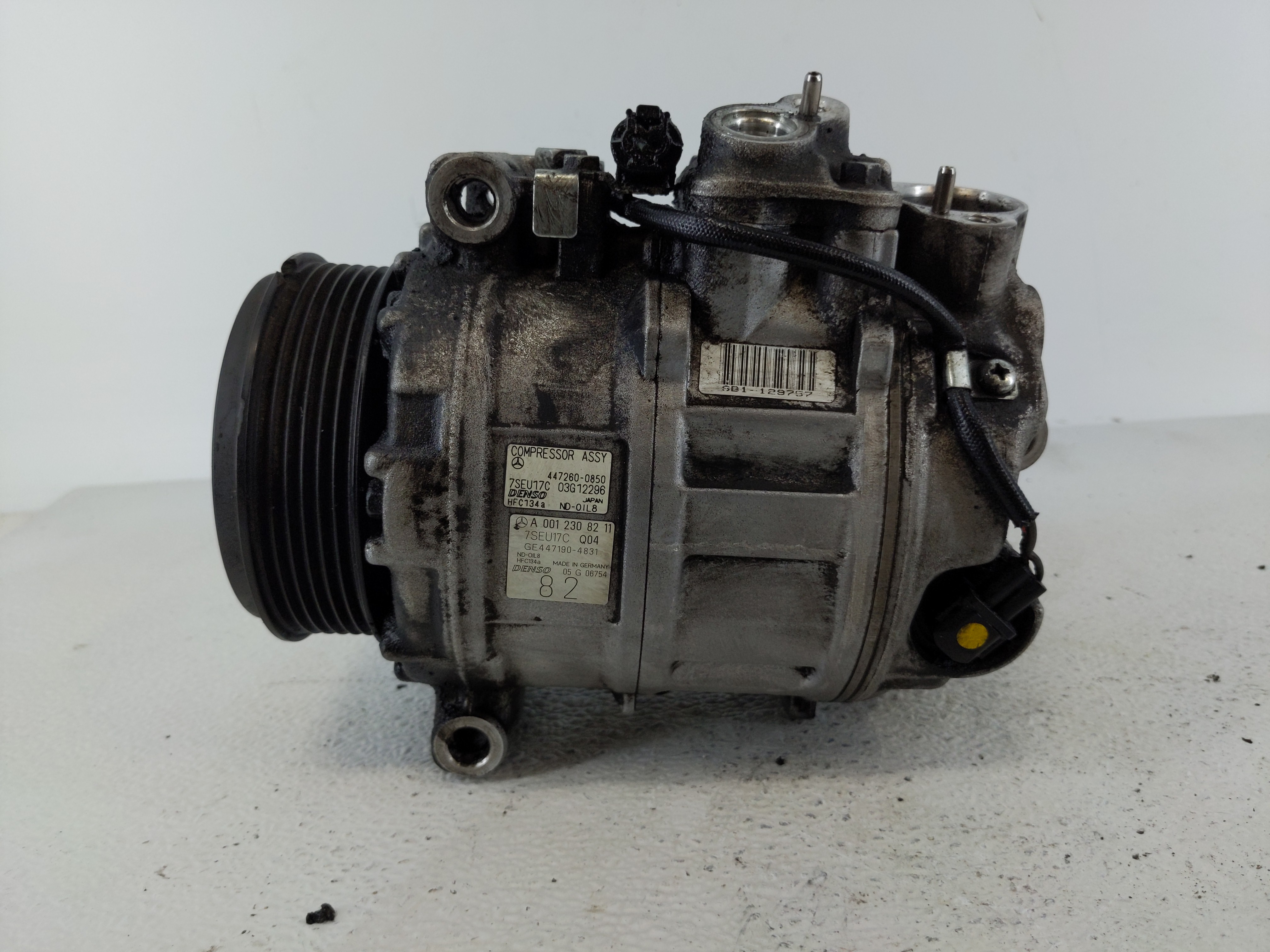 2006-2011 Mercedes-benz Ml350 Air Conditioning A/c Ac Compressor Oem 1112486 - Oemusedautoparts1.com