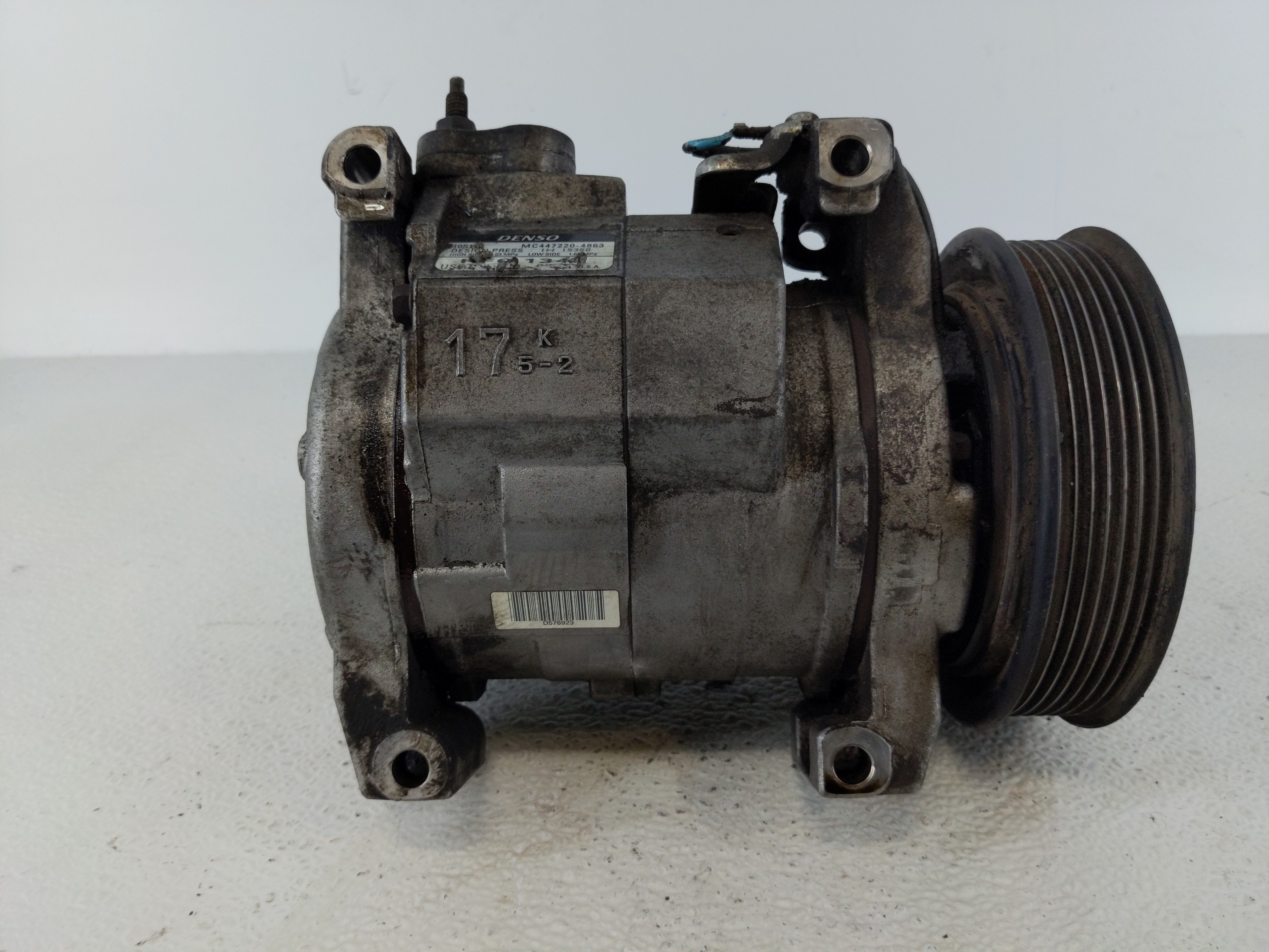 2003-2007 Honda Accord Air Conditioning A/c Ac Compressor Oem 1112491 - Oemusedautoparts1.com