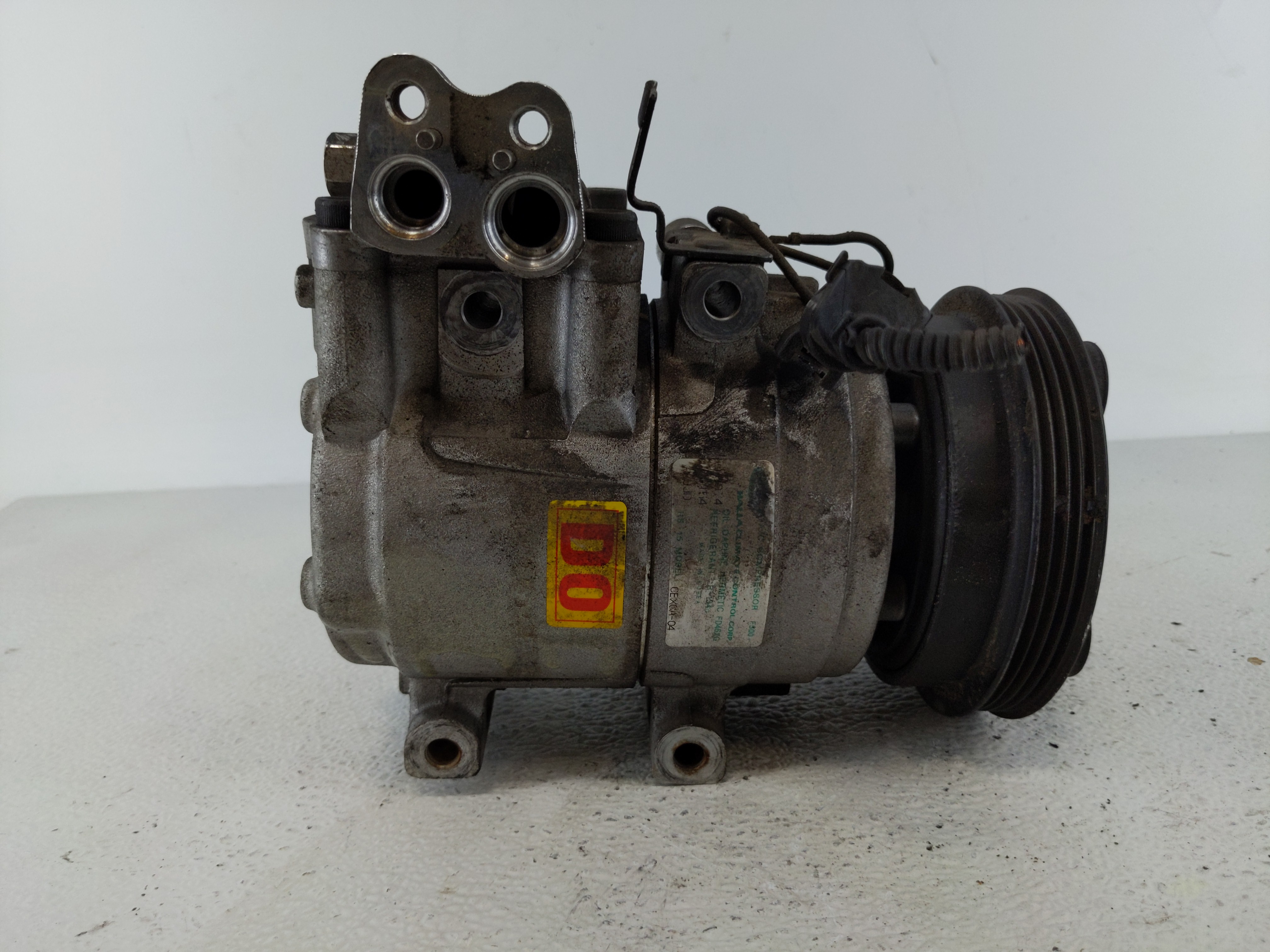 2001-2006 Hyundai Accent Air Conditioning A/c Ac Compressor Oem 1112493 - Oemusedautoparts1.com