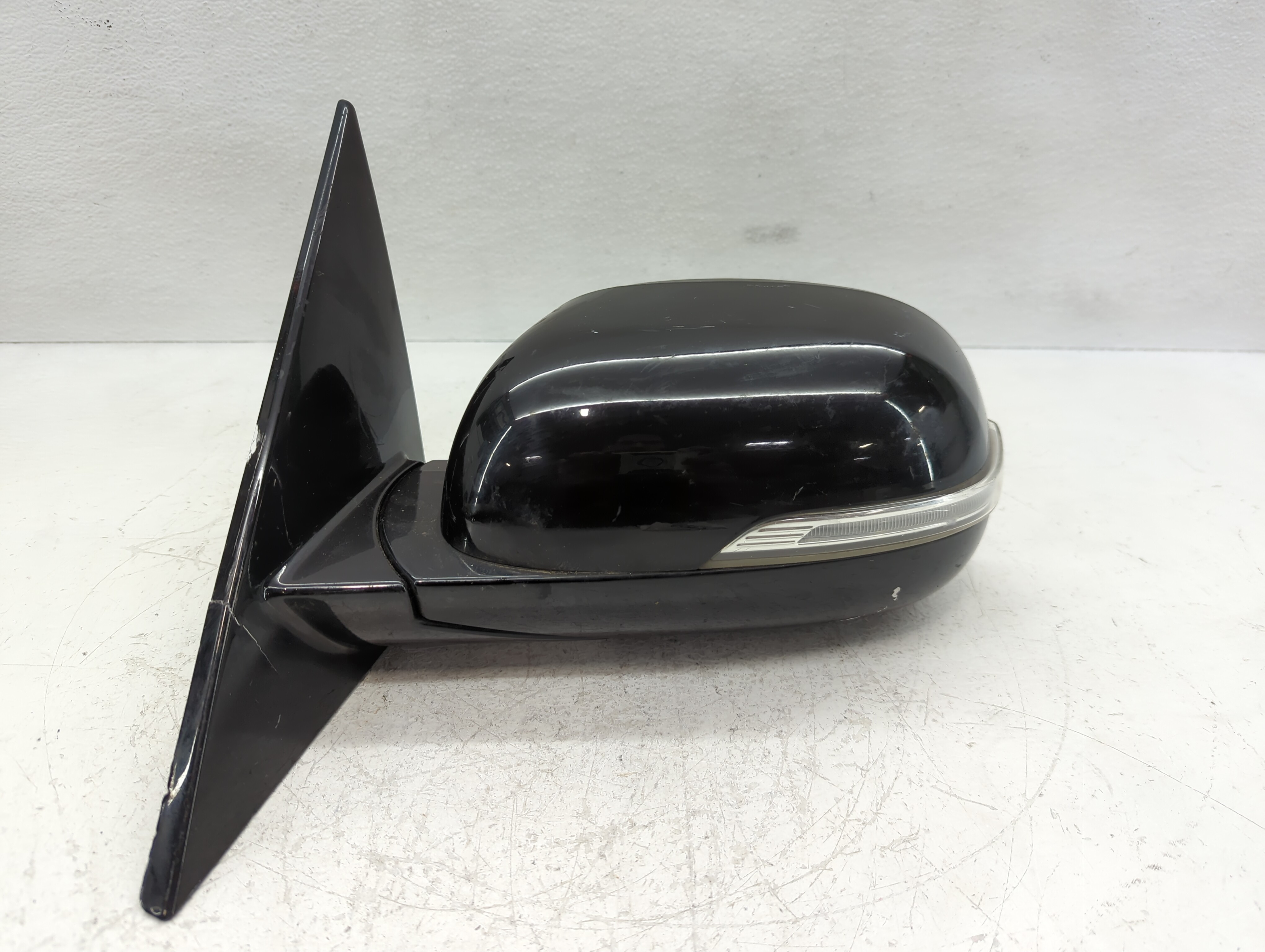 Picture of 2017-2019 Kia Soul Driver Left Side View Power Door Mirror Black 1112553