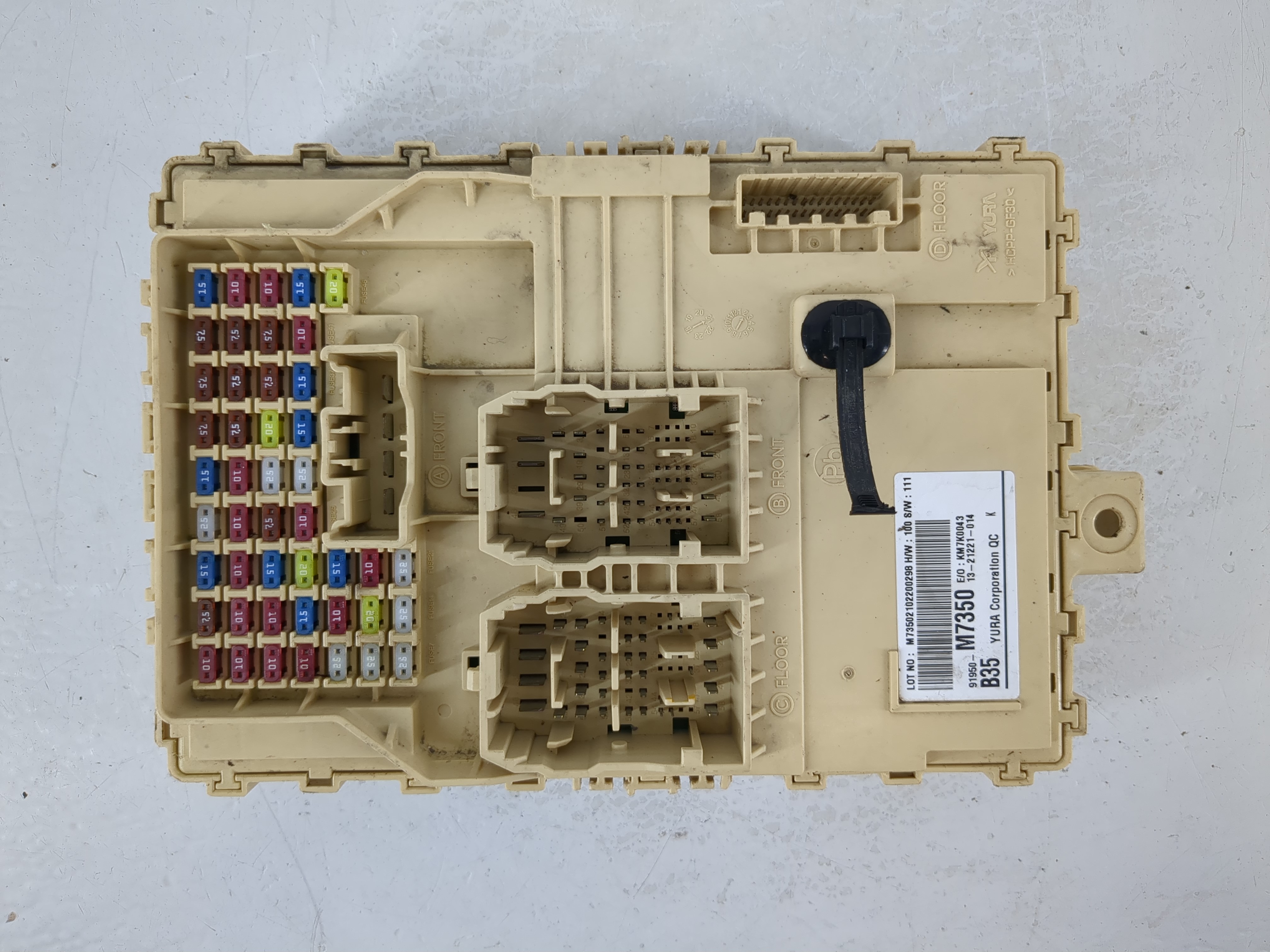2019-2021 Kia Forte Fusebox Fuse Box Relay Module Tipm 1112558 - Oemusedautoparts1.com