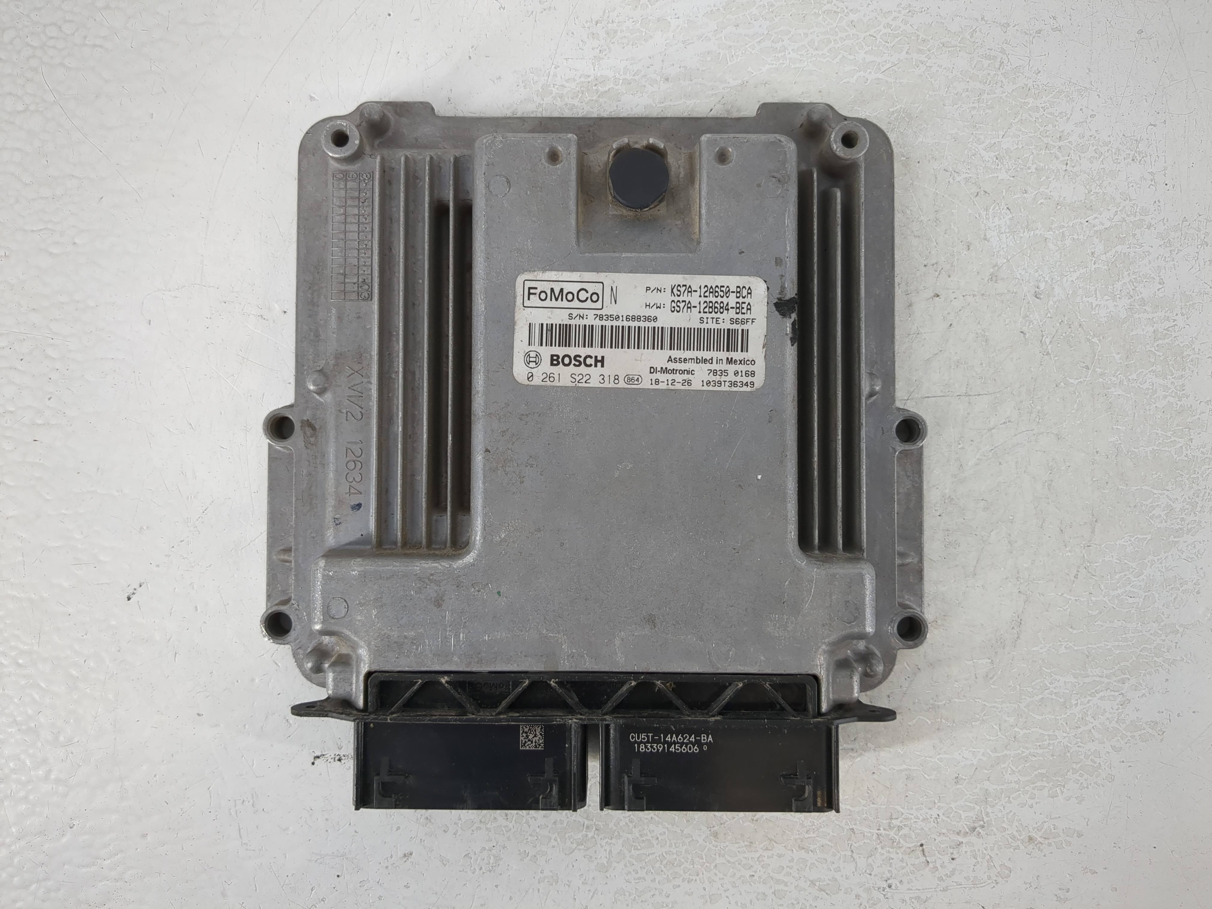 Picture of 2017-2019 Ford Fusion Engine Control Computer Ecu Pcm Ecm Pcu Oem 1112578