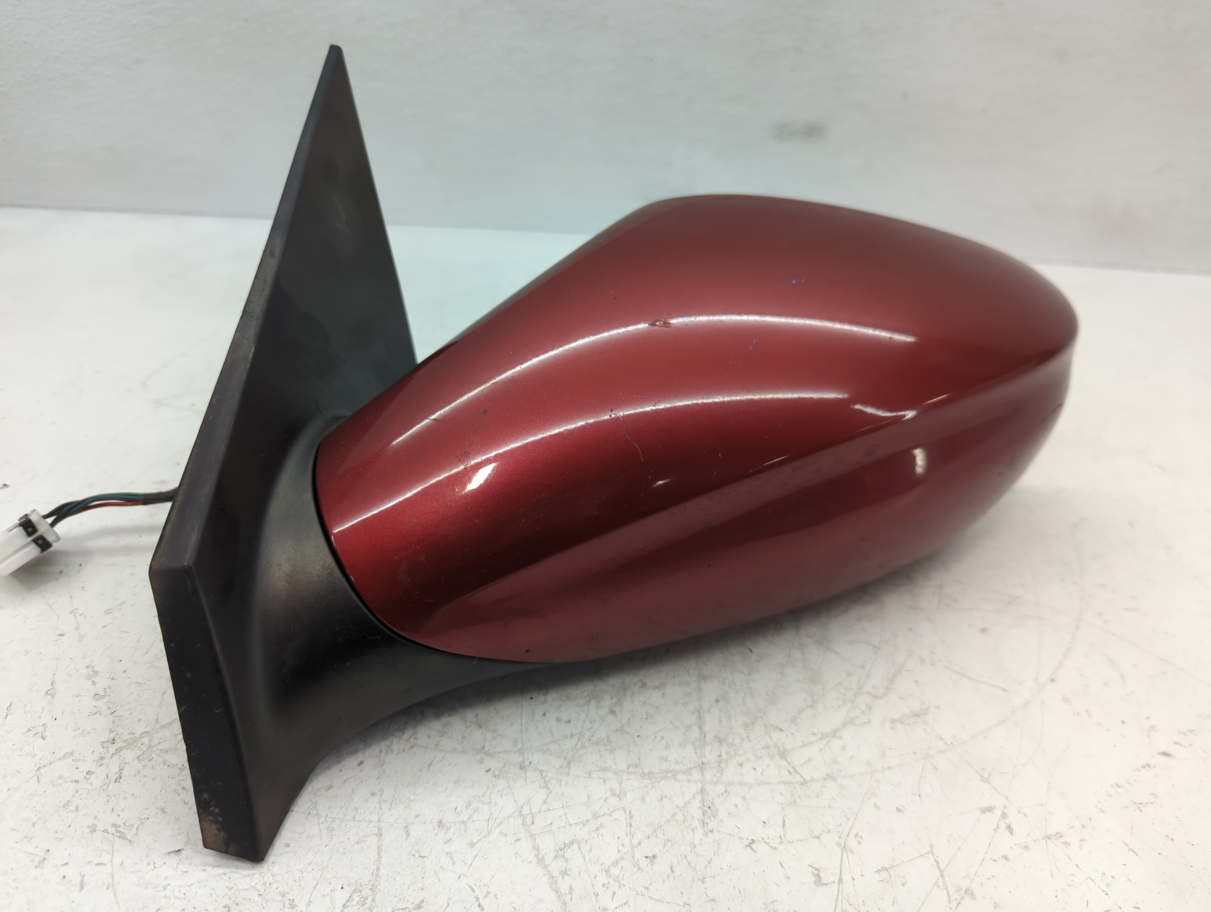 Picture of 2011-2014 Hyundai Sonata Driver Left Side View Power Door Mirror Red 1112634