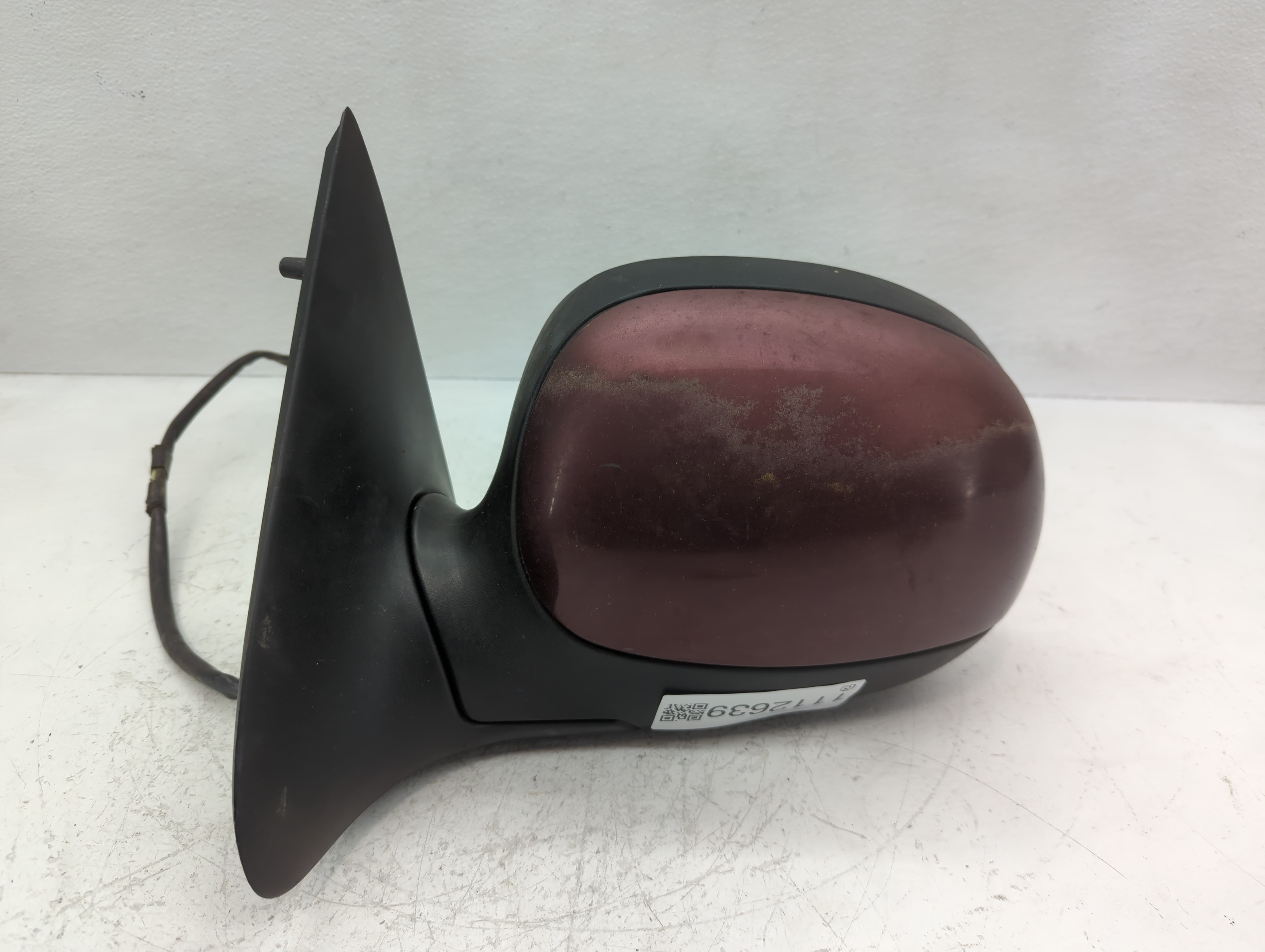 Picture of 1997-1997 Ford F-150 Driver Left Side View Power Door Mirror Red 1112639