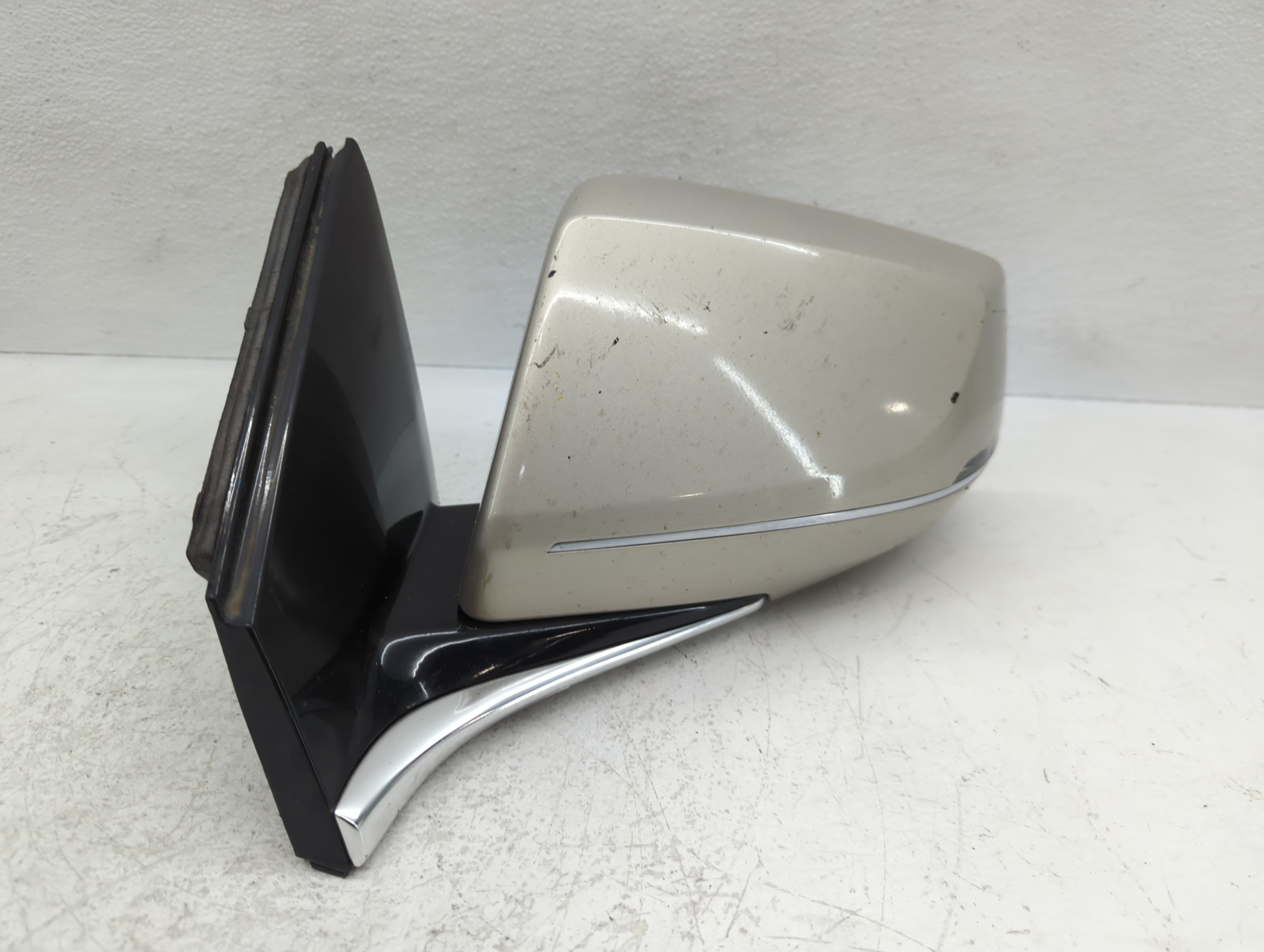Picture of 2013-2014 Cadillac Xts Driver Left Side View Power Door Mirror Beige 1112687