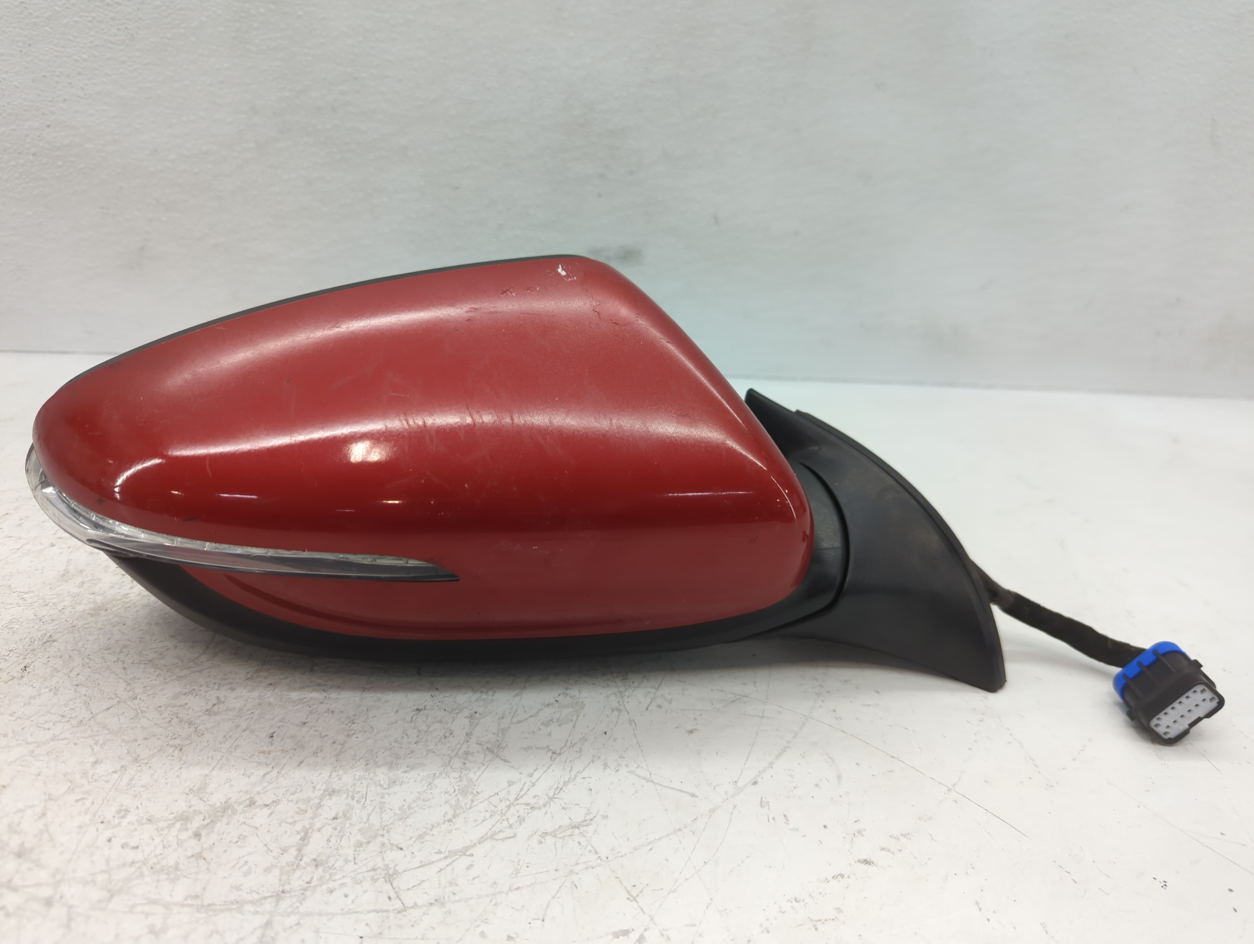 Picture of 2016-2018 Kia Forte Passenger Right Side View Power Door Mirror Red 1112692