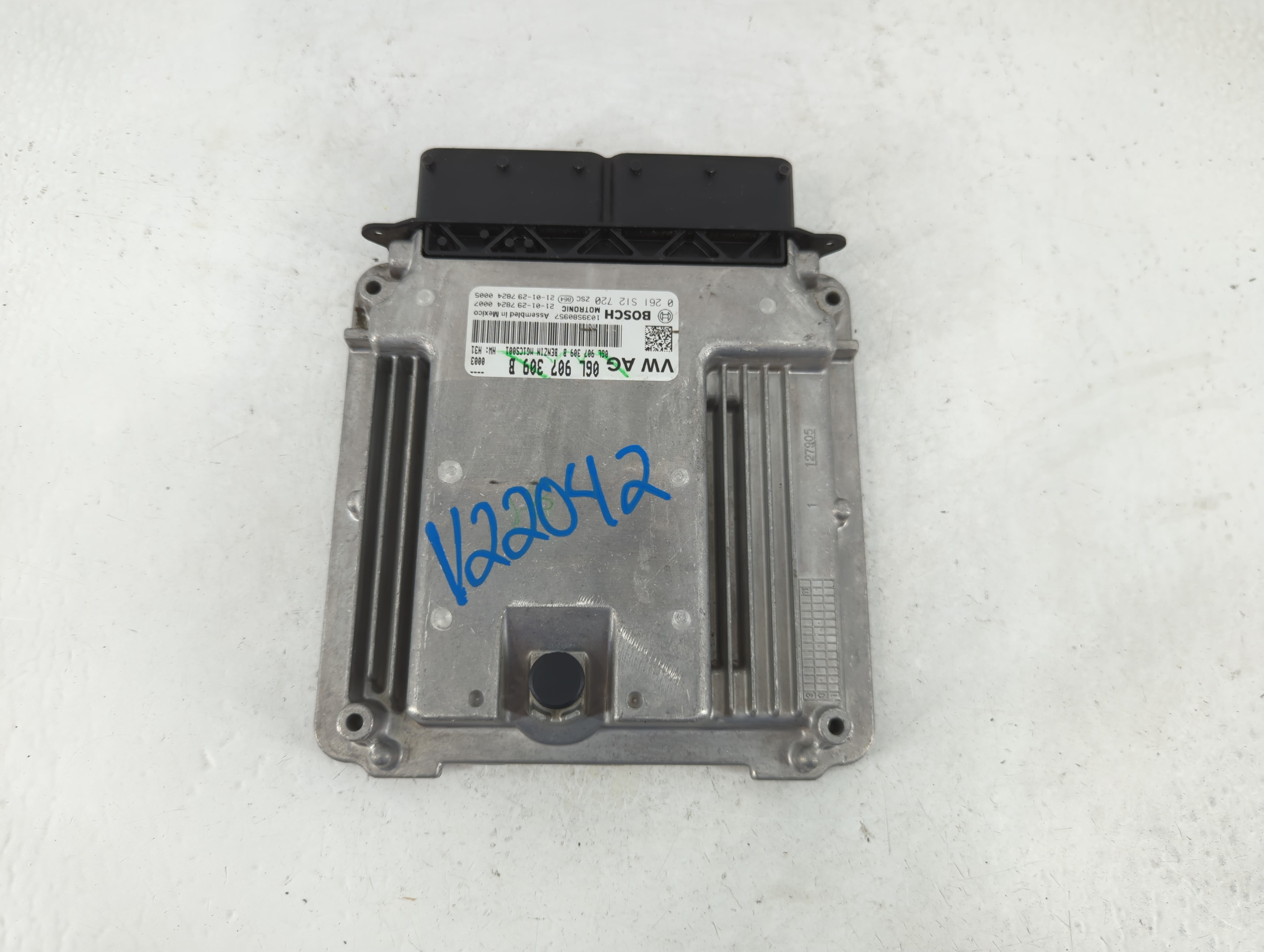 2021-2021 Volkswagen Tiguan Engine Control Computer Ecu Pcm Ecm Pcu Oem 1112835 - Oemusedautoparts1.com