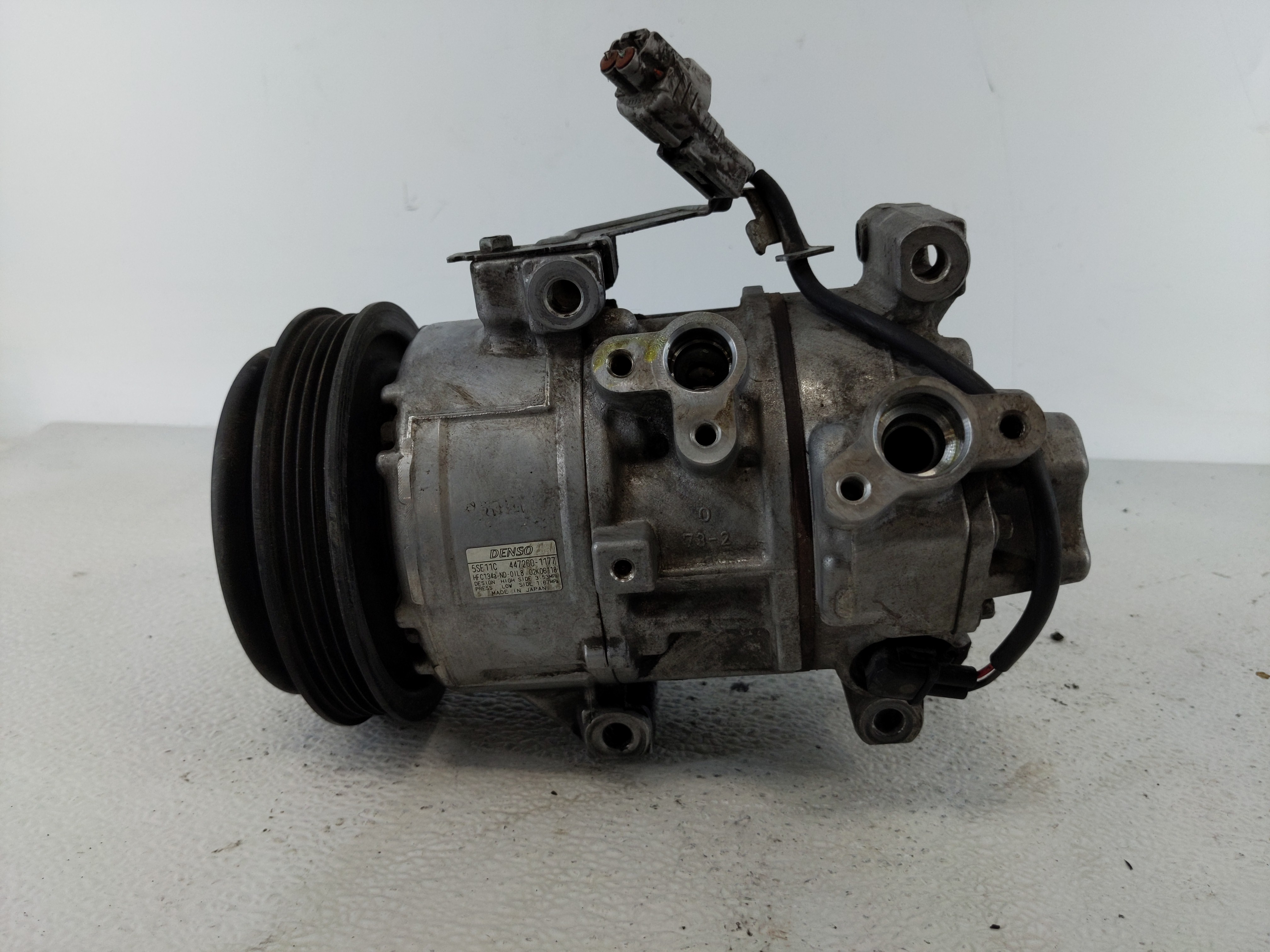 2006-2012 Toyota Yaris Air Conditioning A/c Ac Compressor Oem 1112909 - Oemusedautoparts1.com