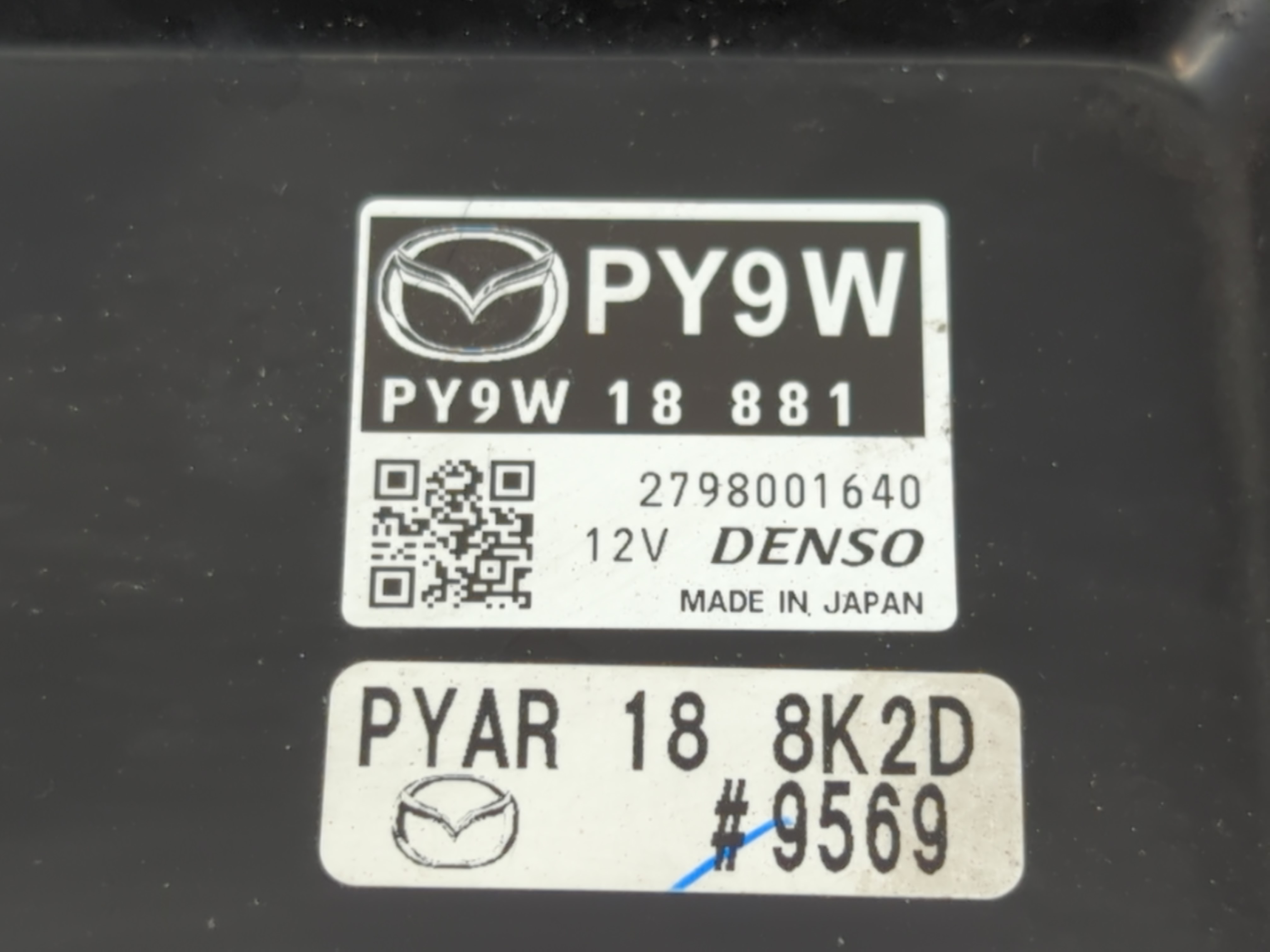 2016-2017 Mazda Cx-5 Engine Control Computer Ecu Pcm Ecm Pcu Oem 1112912 - Oemusedautoparts1.com
