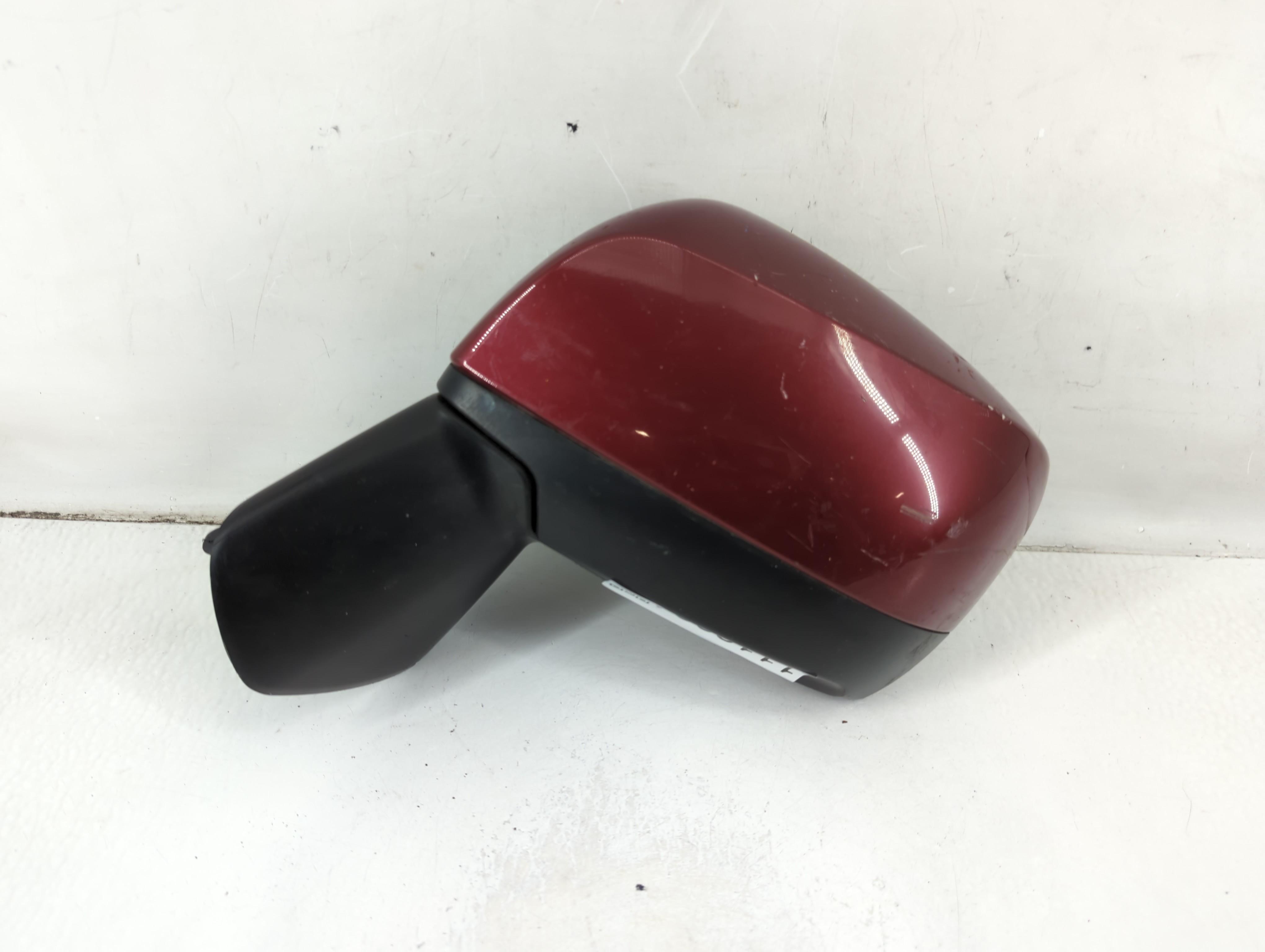 2012-2014 Subaru Impreza Driver Left Side View Power Door Mirror Red 1112924 - Oemusedautoparts1.com