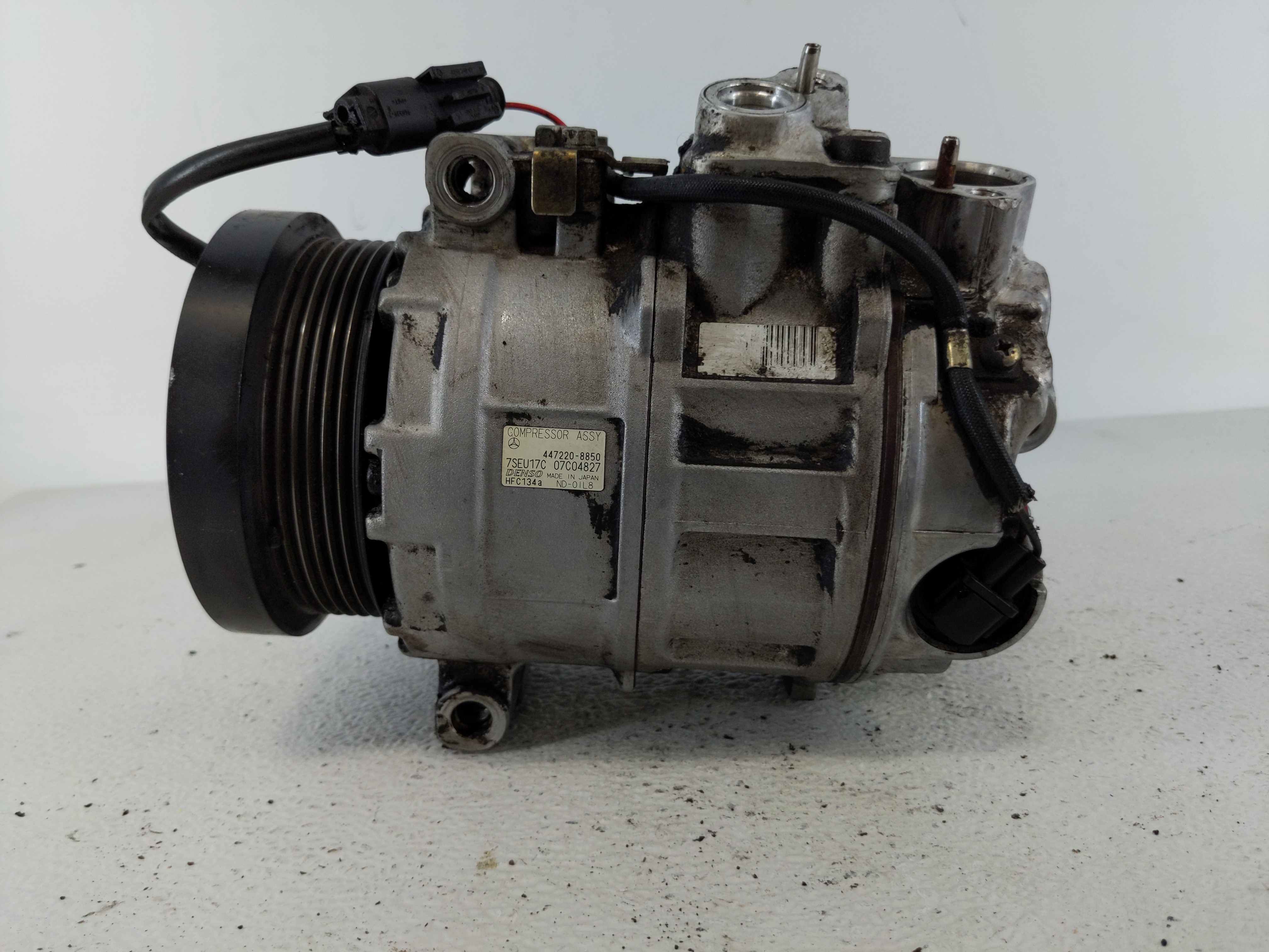 2000-2002 Mercedes-benz S430 Air Conditioning A/c Ac Compressor Oem 1112961 - Oemusedautoparts1.com