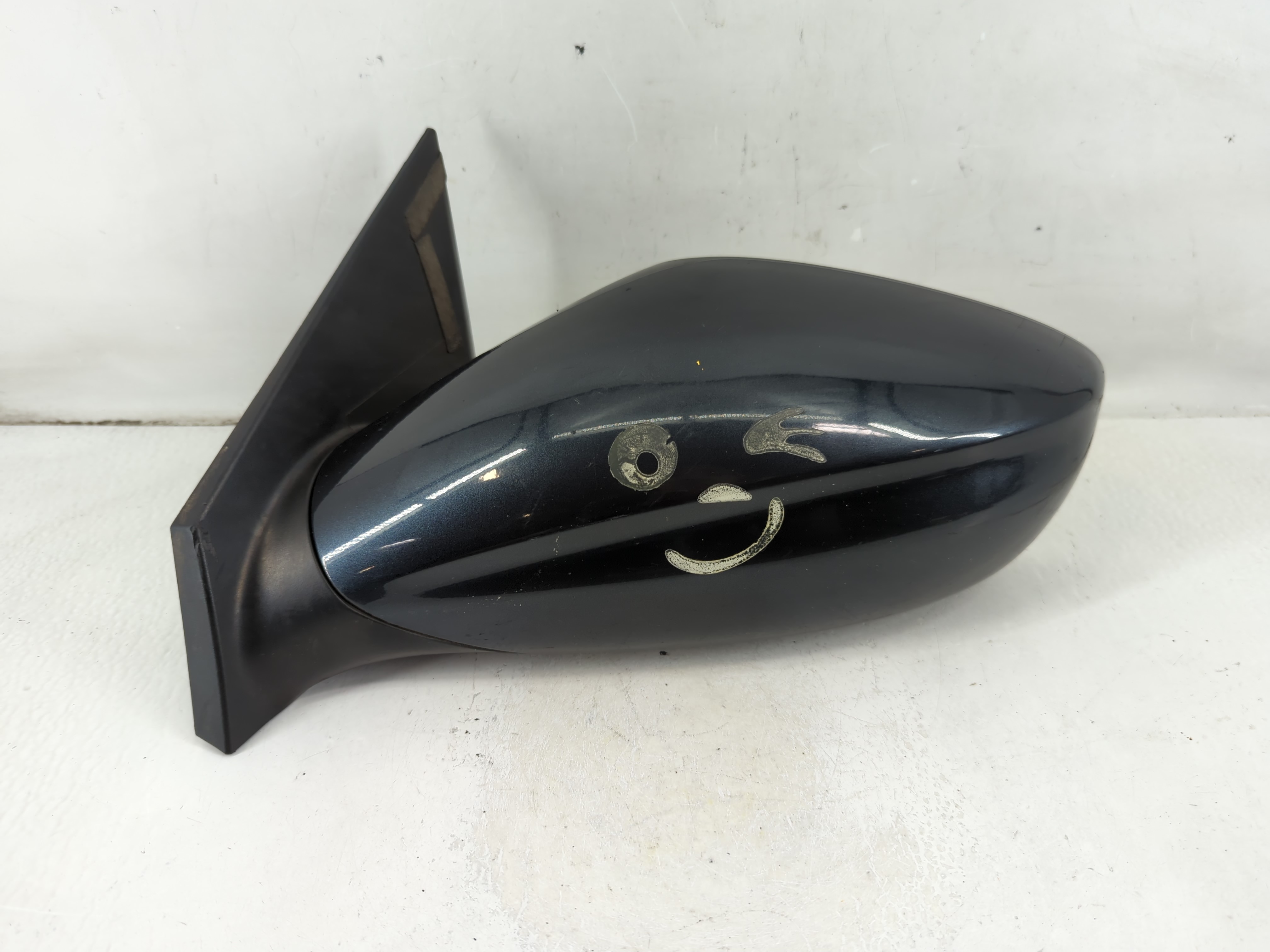 2011-2014 Hyundai Sonata Driver Left Side View Power Door Mirror Blue 1112968 - Oemusedautoparts1.com