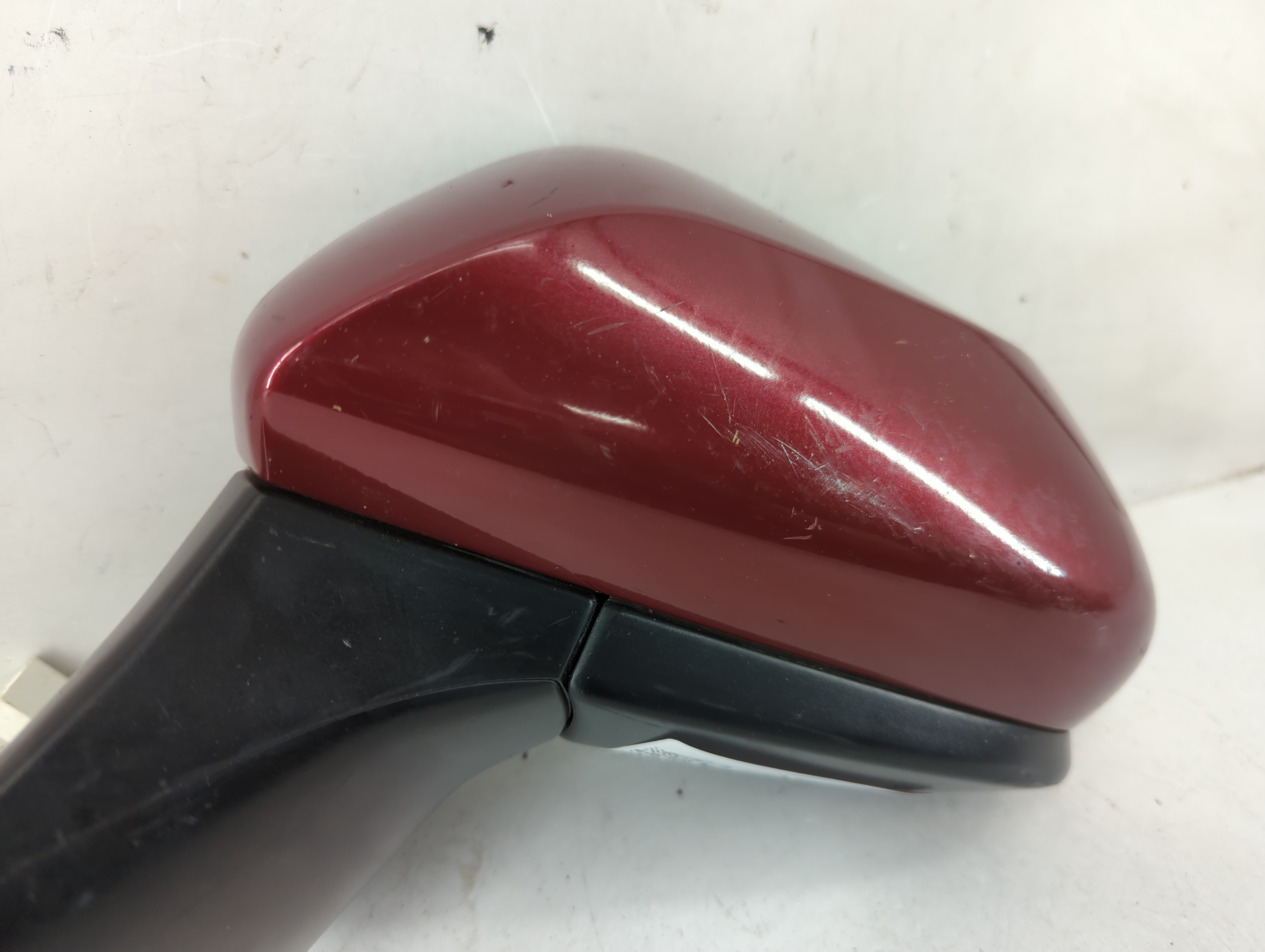 2018-2022 Toyota Camry Driver Left Side View Power Door Mirror Red 1112978 - Oemusedautoparts1.com