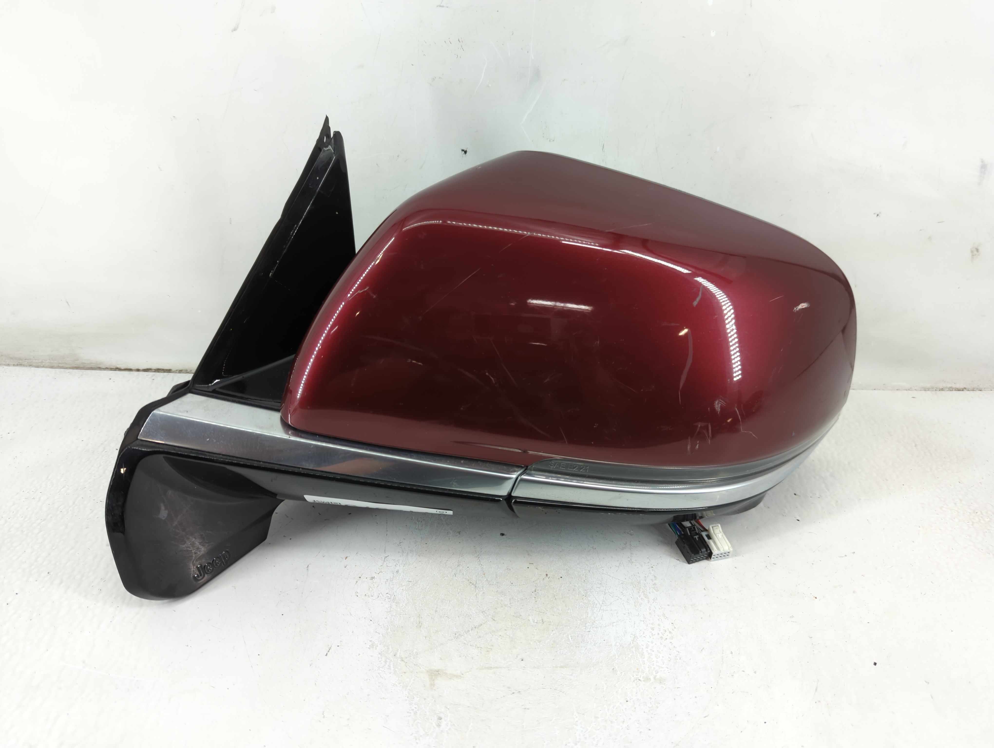 Picture of 2023 Jeep Wagoneer Driver Left Side View Power Door Mirror Red 1112979