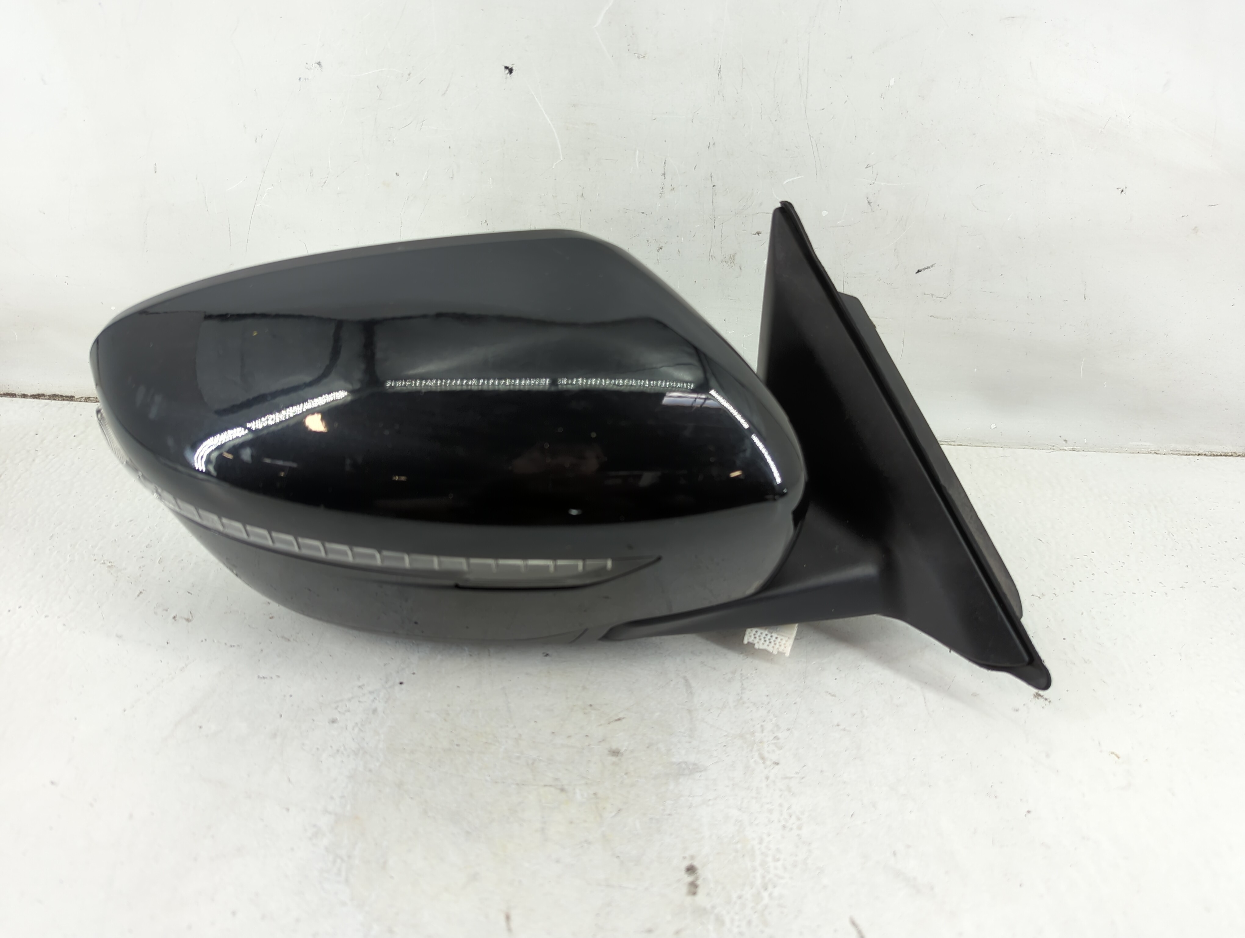 Picture of 2017-2020 Nissan Rogue Passenger Right Side View Power Door Mirror Black 1113017