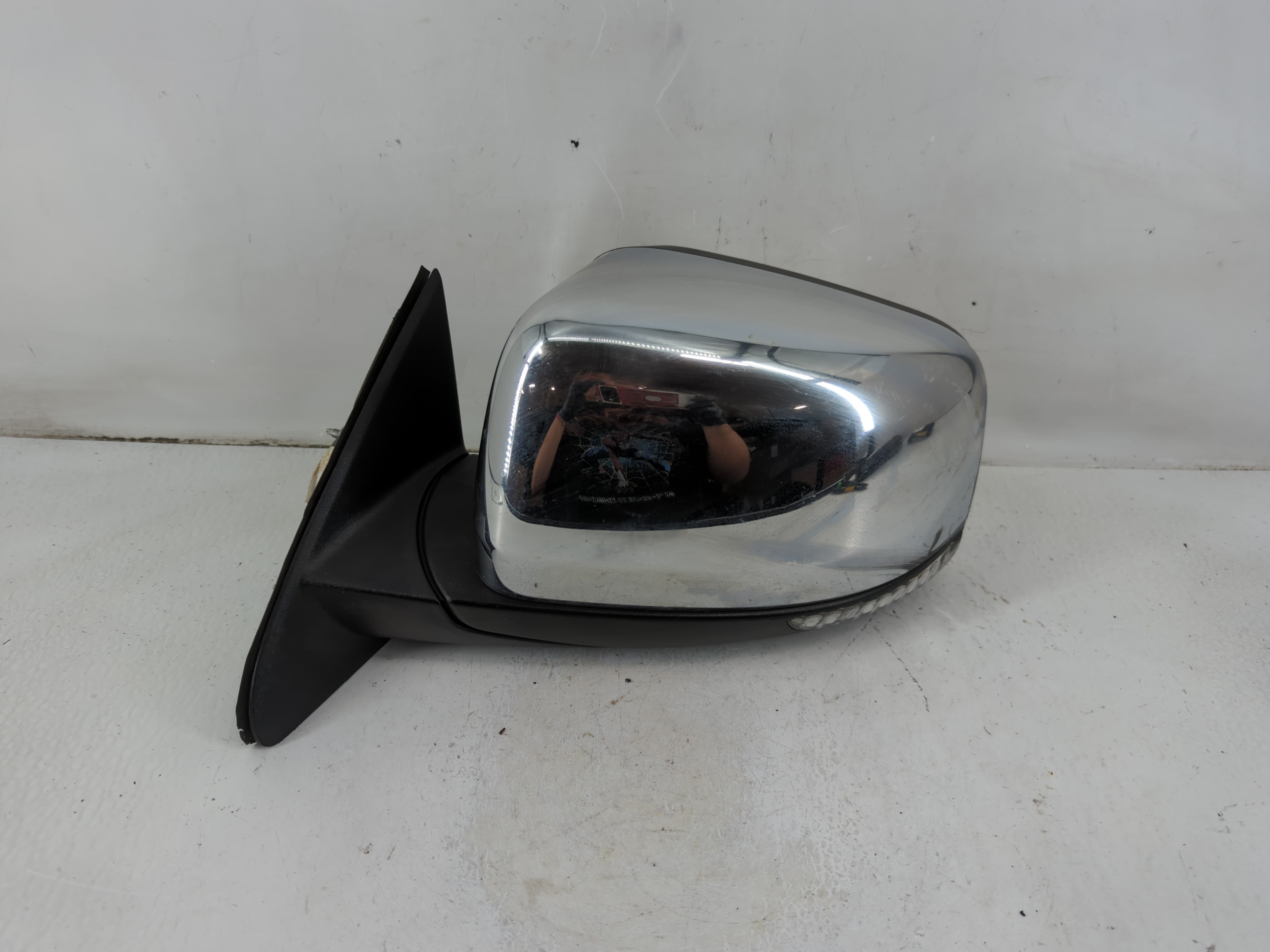 Picture of Jeep Cherokee Driver Left Side View Power Door Mirror Chrome 1113112