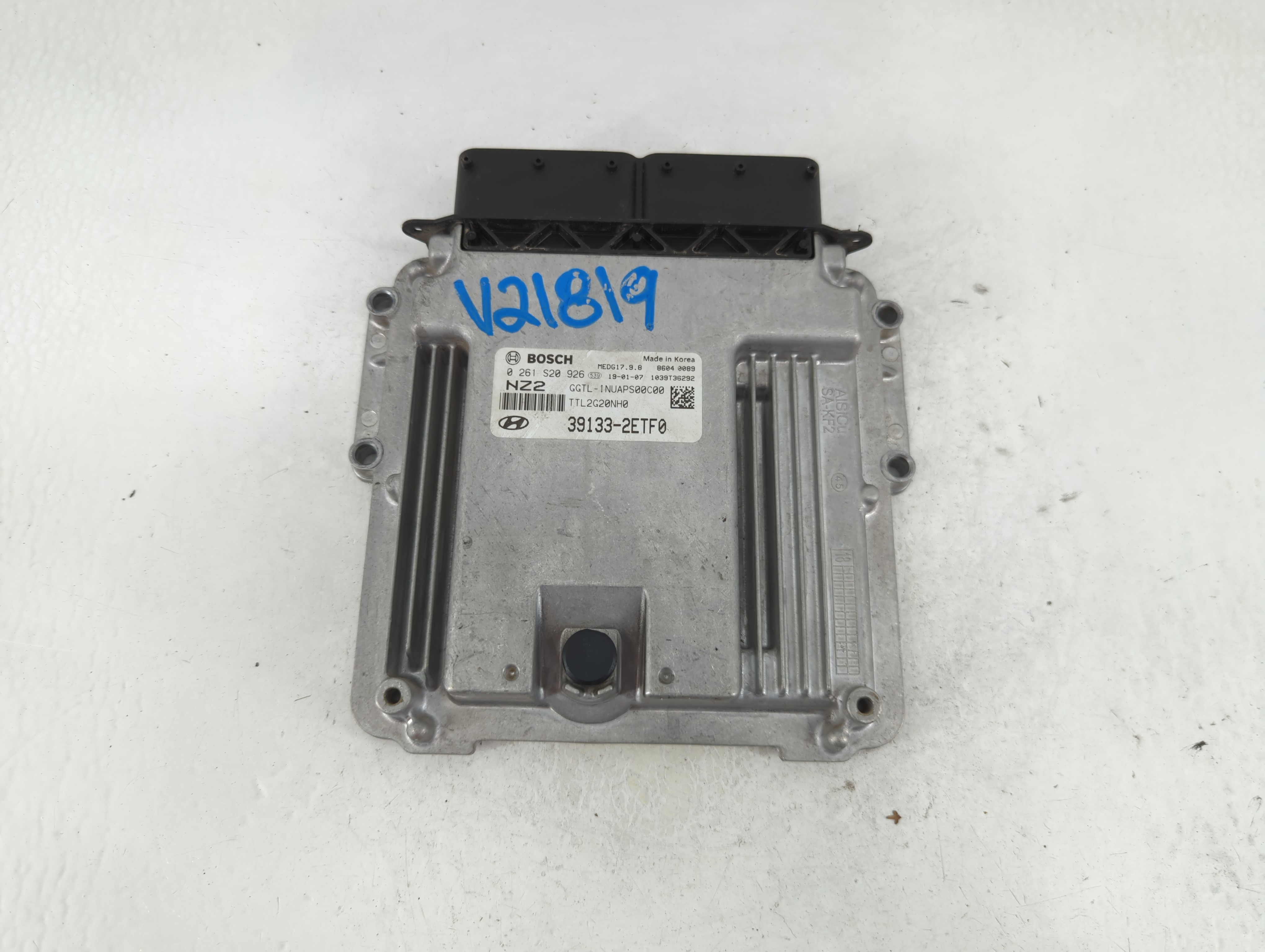2019-2021 Hyundai Tucson Engine Control Computer Ecu Pcm Ecm Pcu Oem 1113214 - Oemusedautoparts1.com