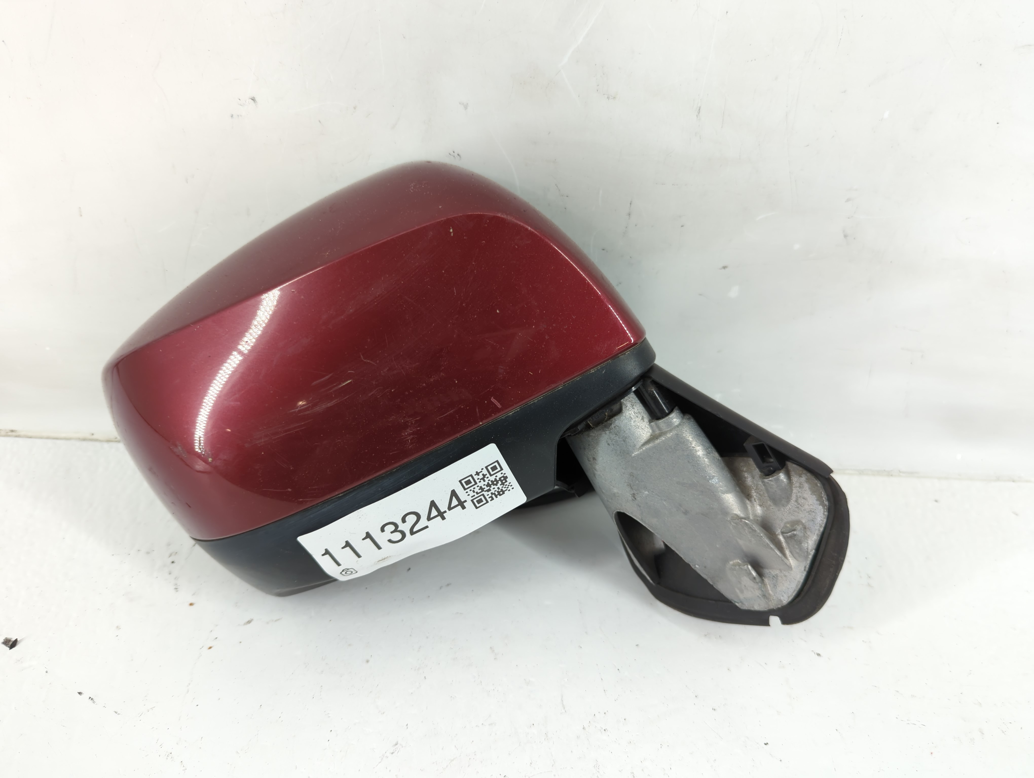 2012-2014 Subaru Impreza Passenger Right Side View Power Door Mirror Red 1113244 - Oemusedautoparts1.com