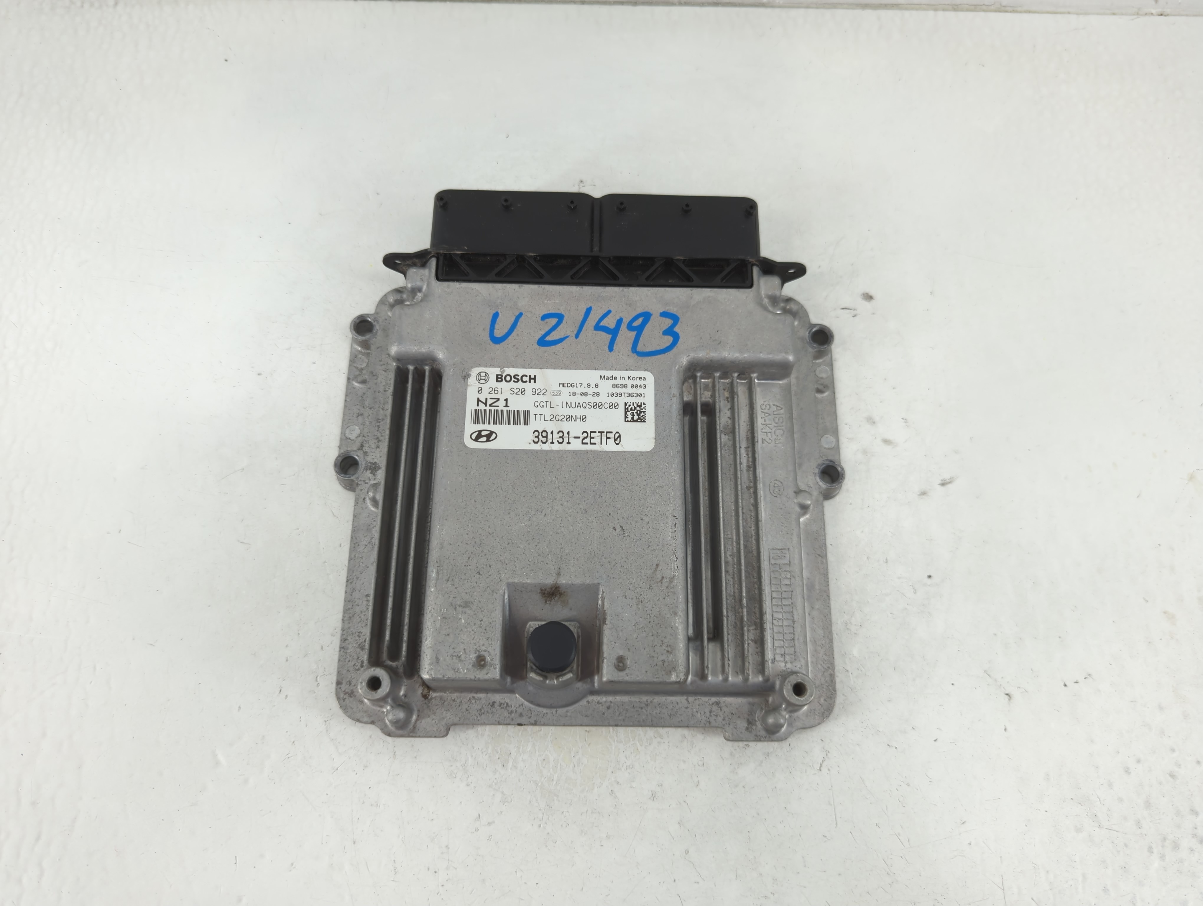 2019-2021 Hyundai Tucson Engine Control Computer Ecu Pcm Ecm Pcu Oem 1114659 - Oemusedautoparts1.com