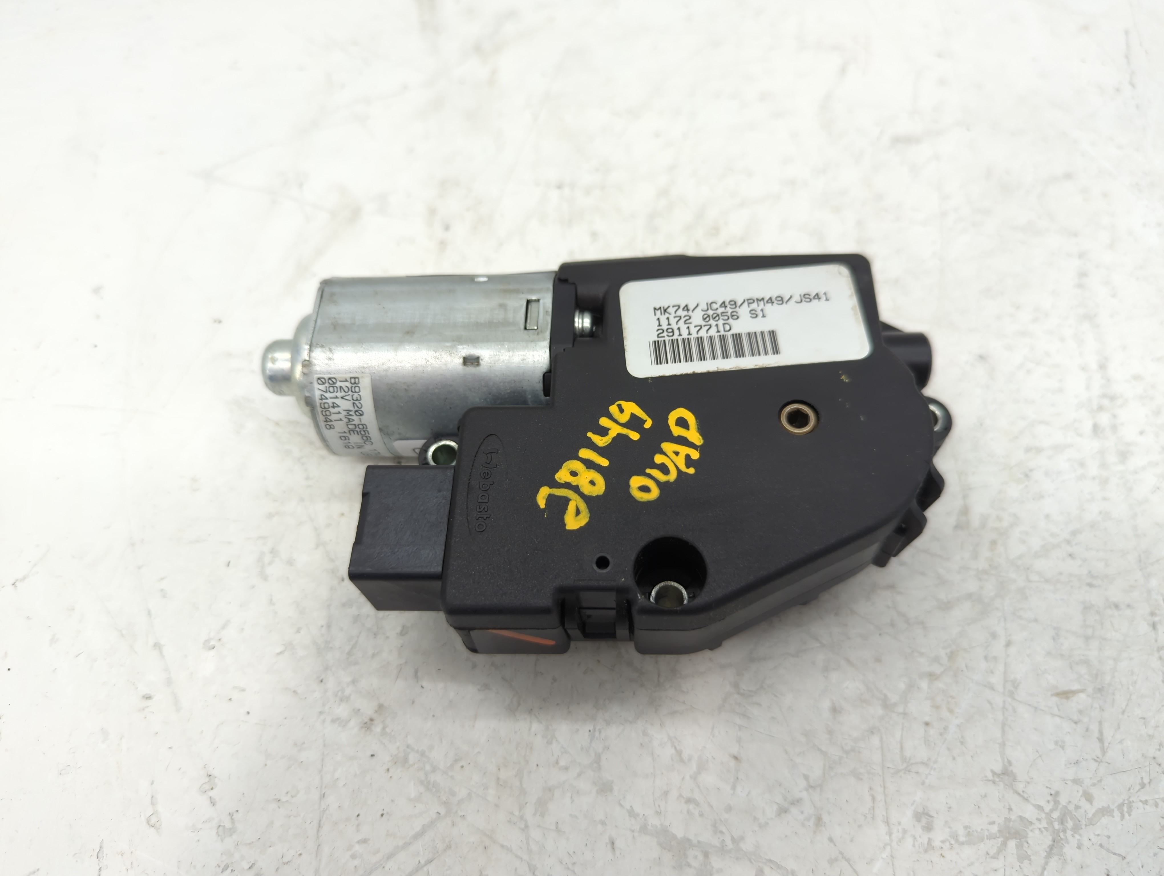 2011 Chrysler 200 Chr200 Sunroof Motor Oem 1116126 - Oemusedautoparts1.com