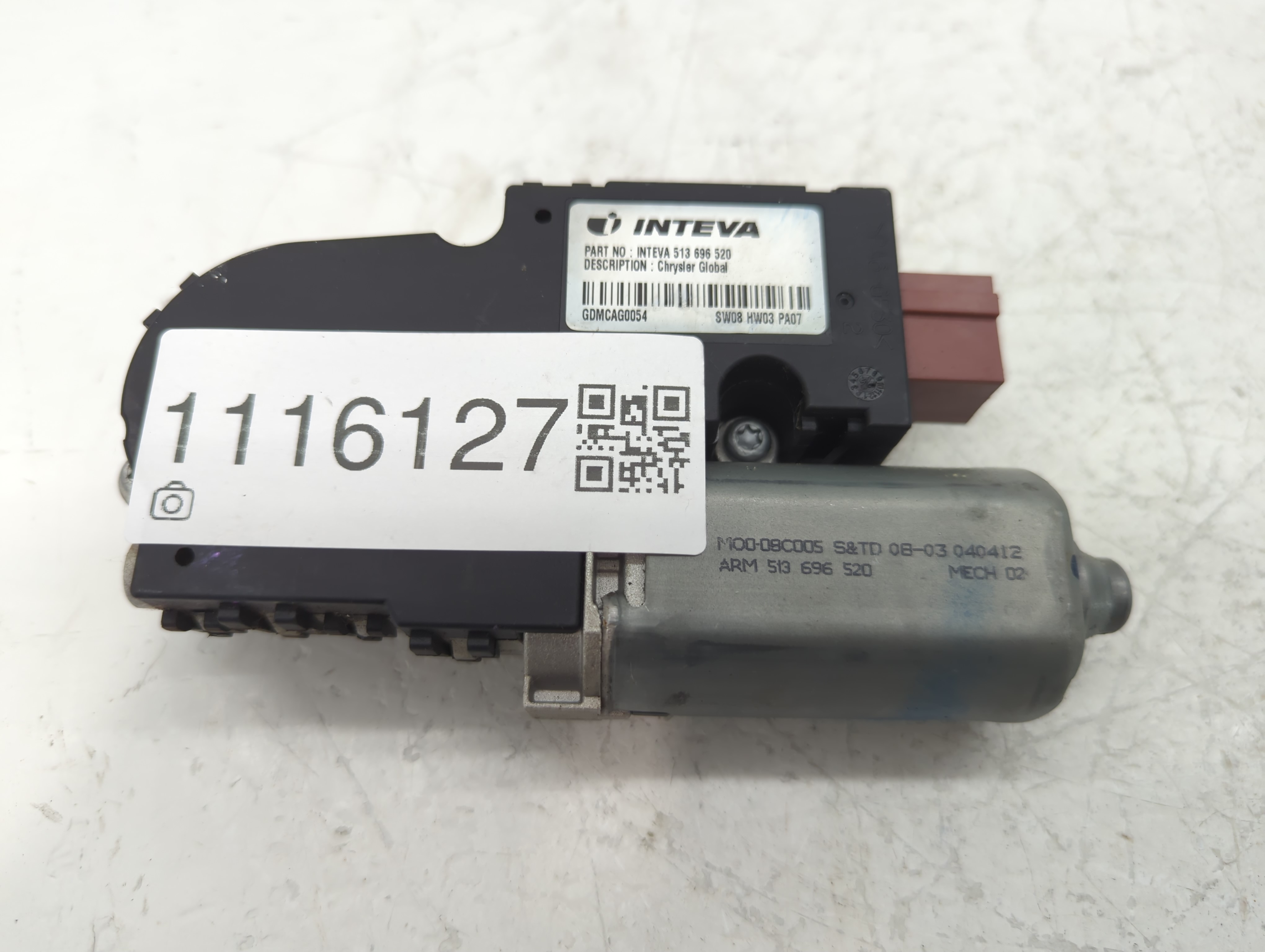 Picture of 2013 Dodge Charger Sunroof Motor Oem 1116127