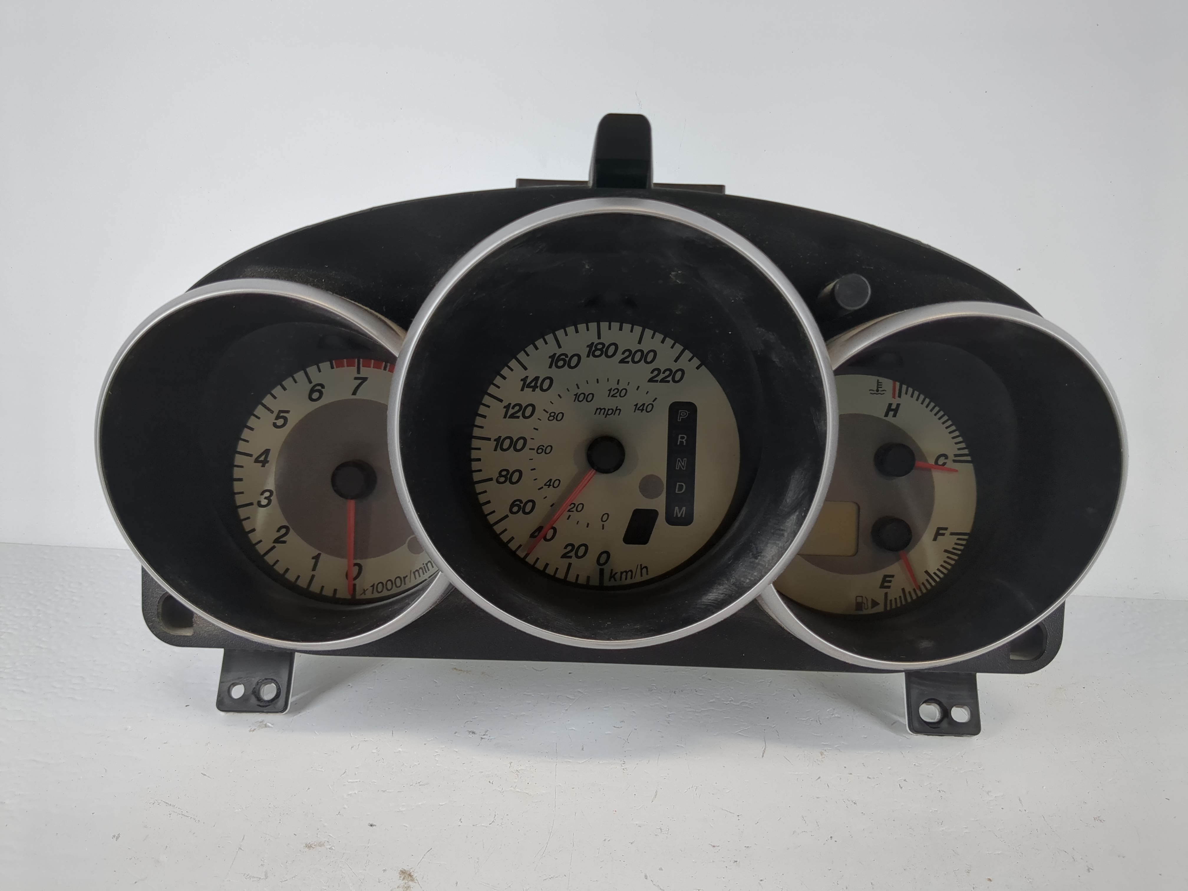 2007-2009 Mazda 3 Speedometer Instrument Cluster Gauges Bp4k 55 430 1116346 - Oemusedautoparts1.com