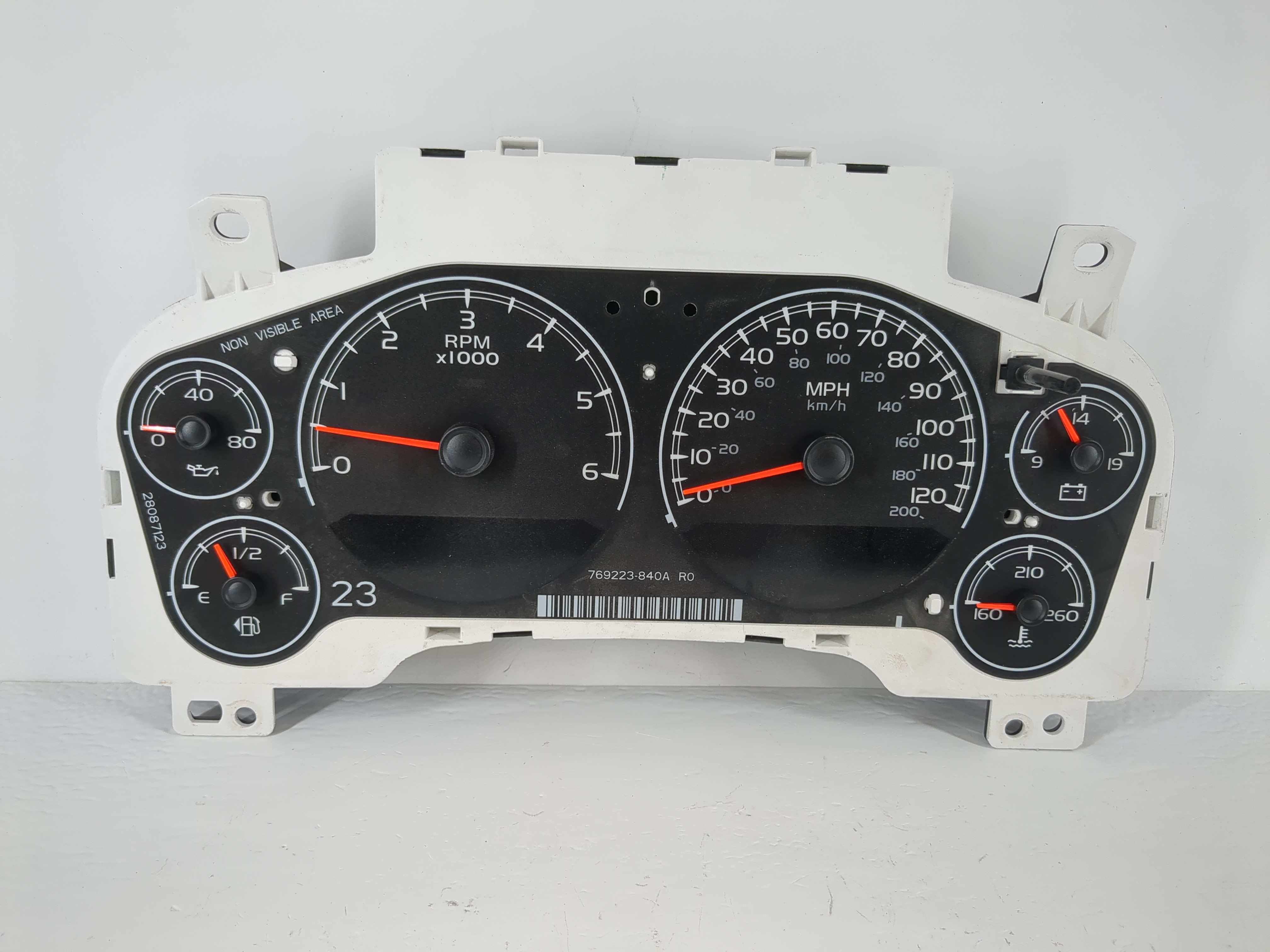 Picture of 2007-2009 Gmc Yukon Speedometer Instrument Cluster Gauges Ro|769223-840a 1116432