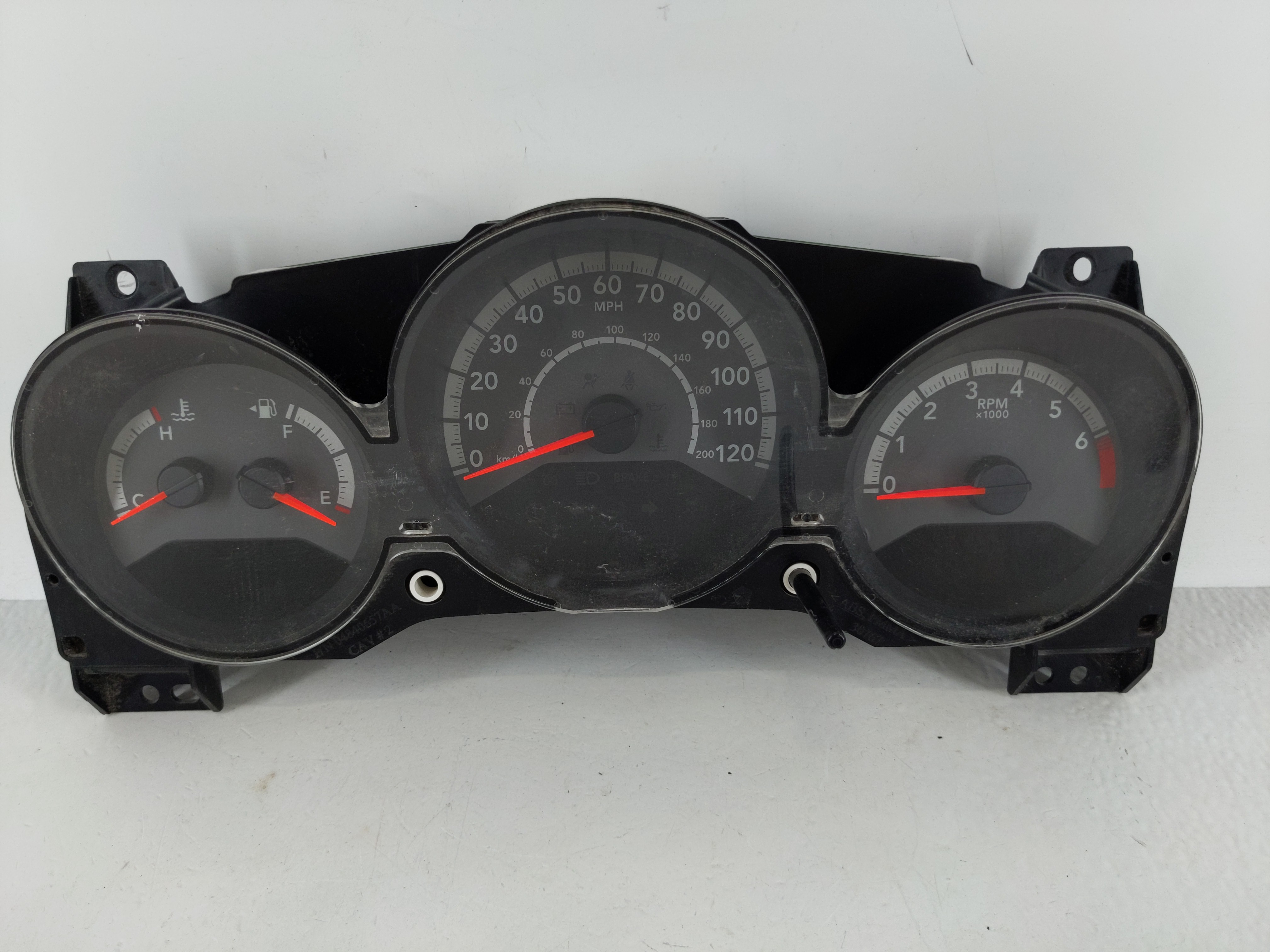 Picture of 2010-2010 Dodge Avenger Speedometer Instrument Cluster Gauges 1116433
