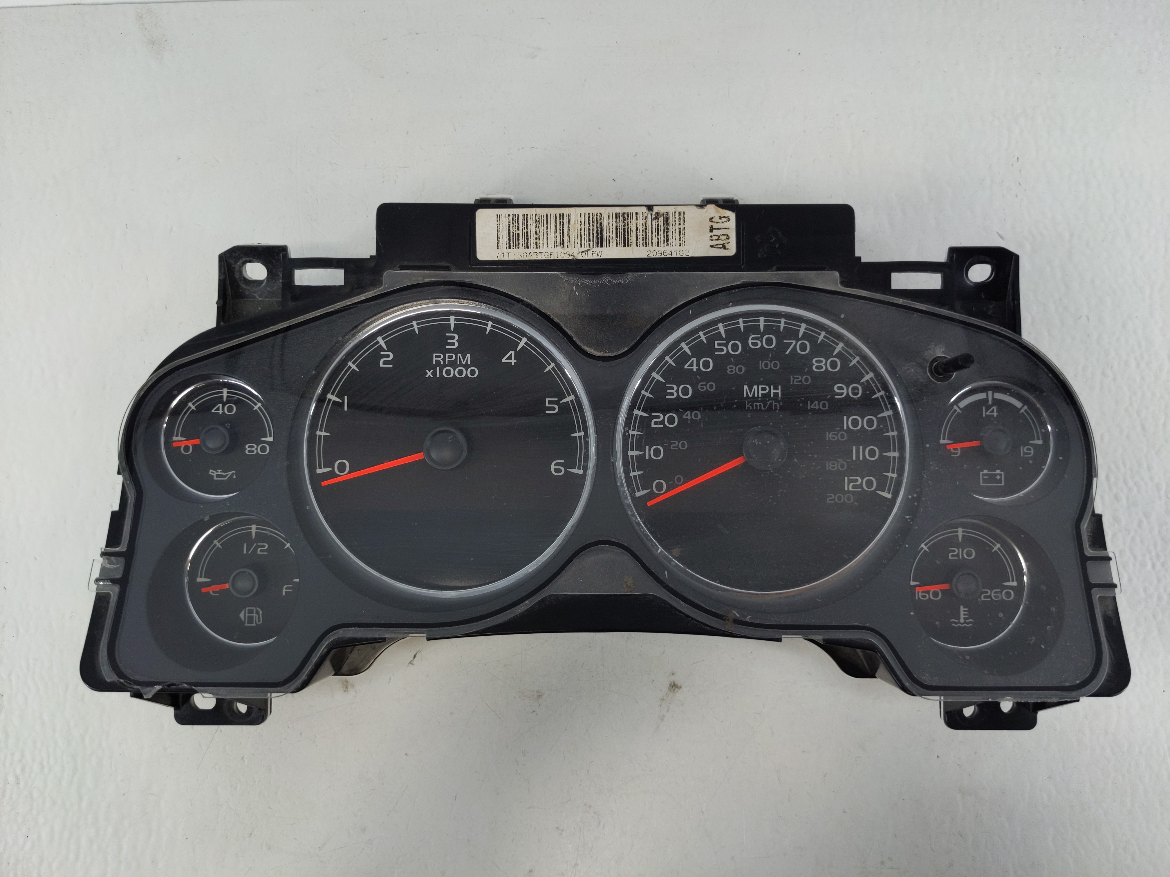 Picture of 2011-2011 Chevrolet Tahoe Speedometer Instrument Cluster Gauges 28255338 1116443