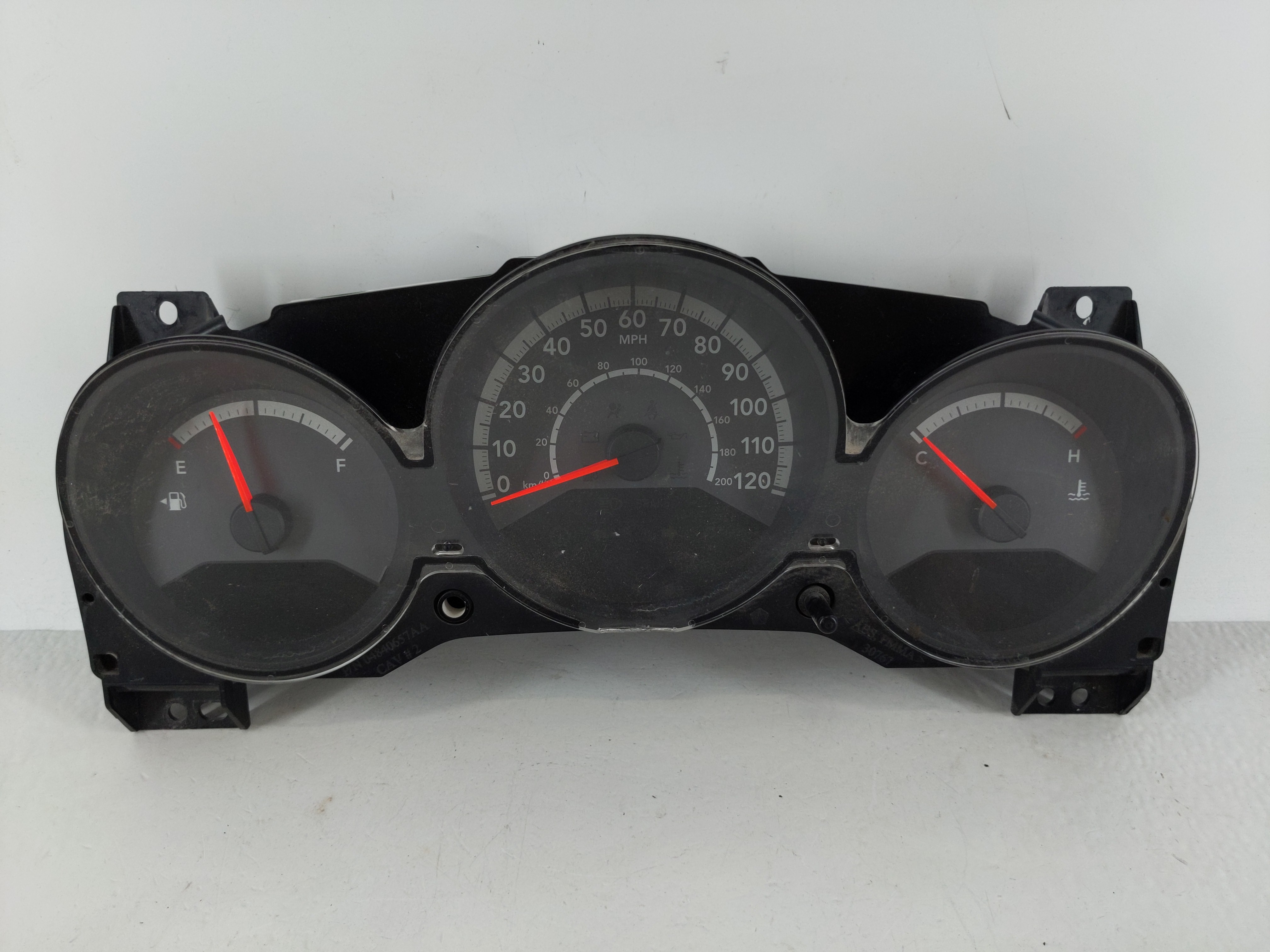2011-2012 Dodge Caliber Speedometer Instrument Cluster Gauges 1116450 - Oemusedautoparts1.com