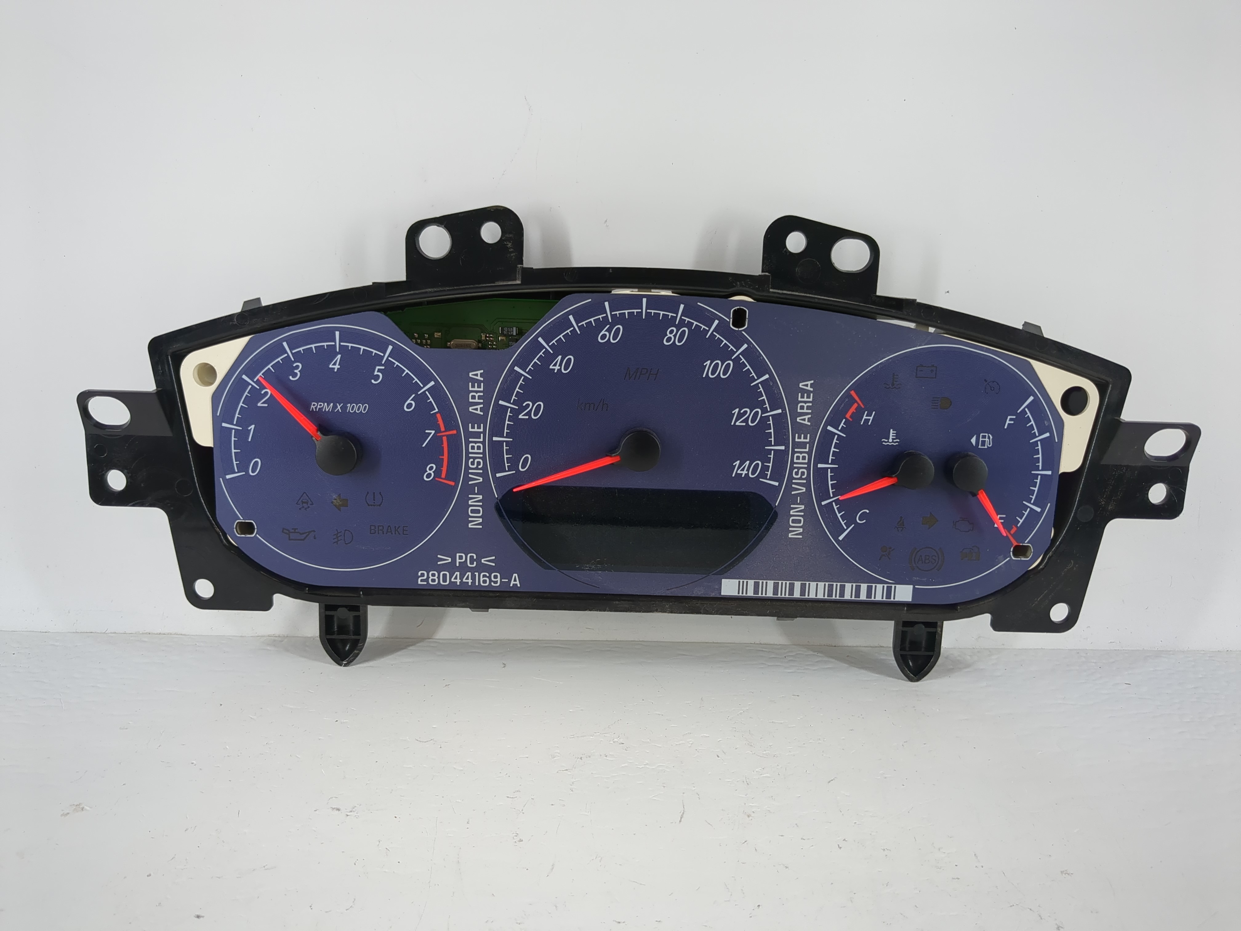 2007-2007 Buick Lucerne Speedometer Instrument Cluster Gauges 15887484 1116574 - Oemusedautoparts1.com