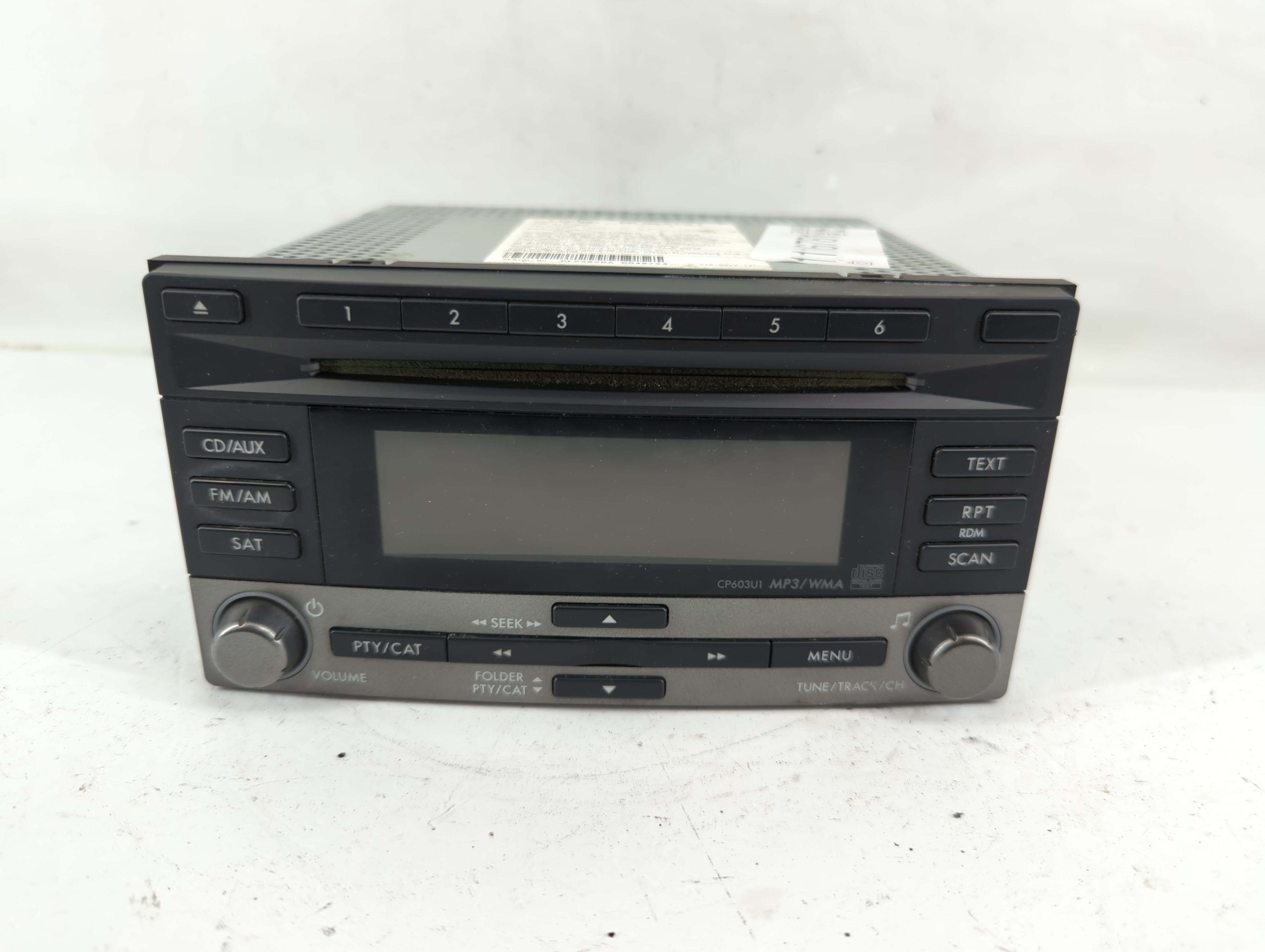 2009 Subaru Forester Am Fm Cd Player Radio Receiver 1116781 - Oemusedautoparts1.com