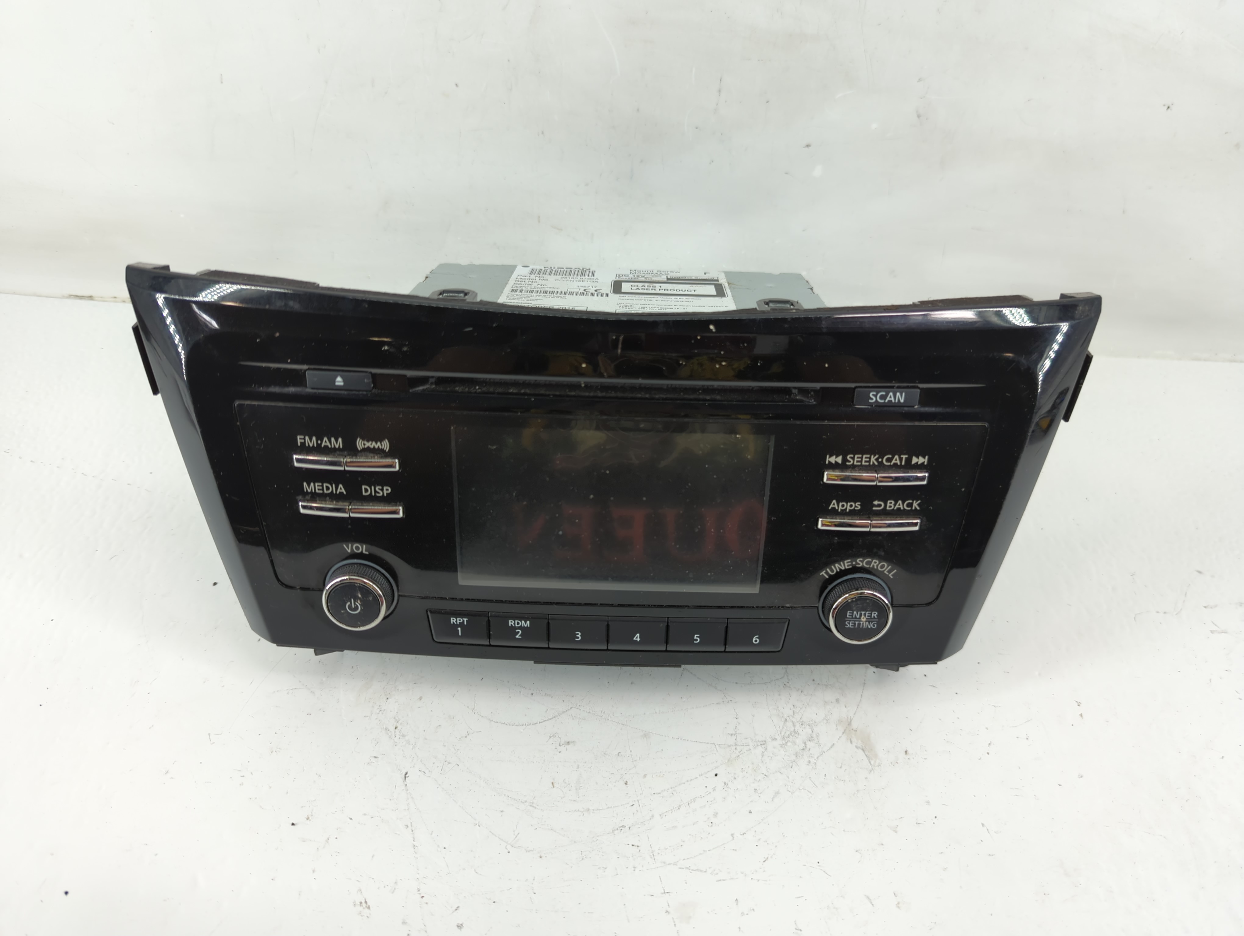 2015-2016 Nissan Rogue Am Fm Cd Player Radio Receiver 1116810 - Oemusedautoparts1.com
