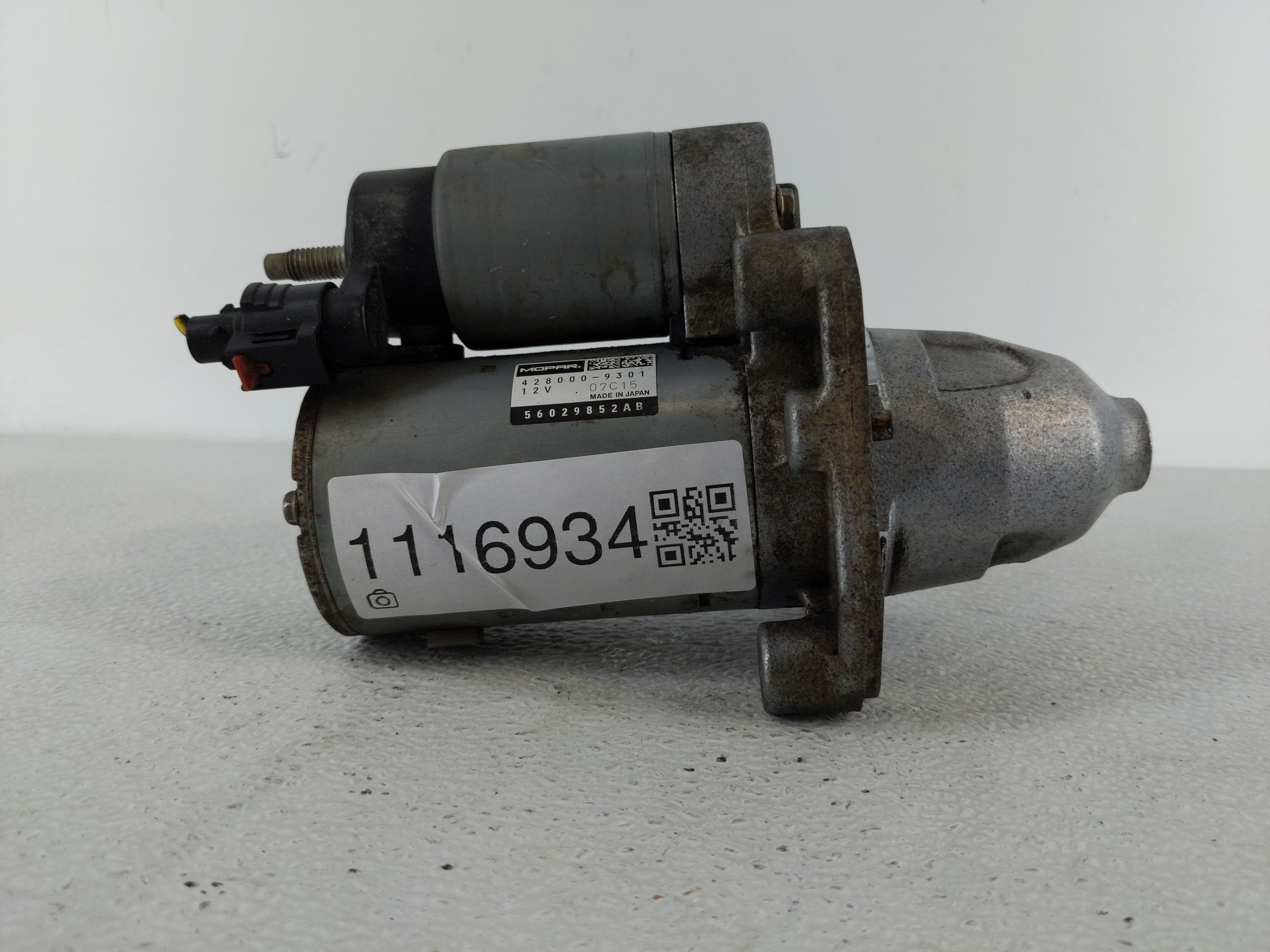 2019 Dodge Charger Car Starter Motor Solenoid Oem 1116934 - Oemusedautoparts1.com