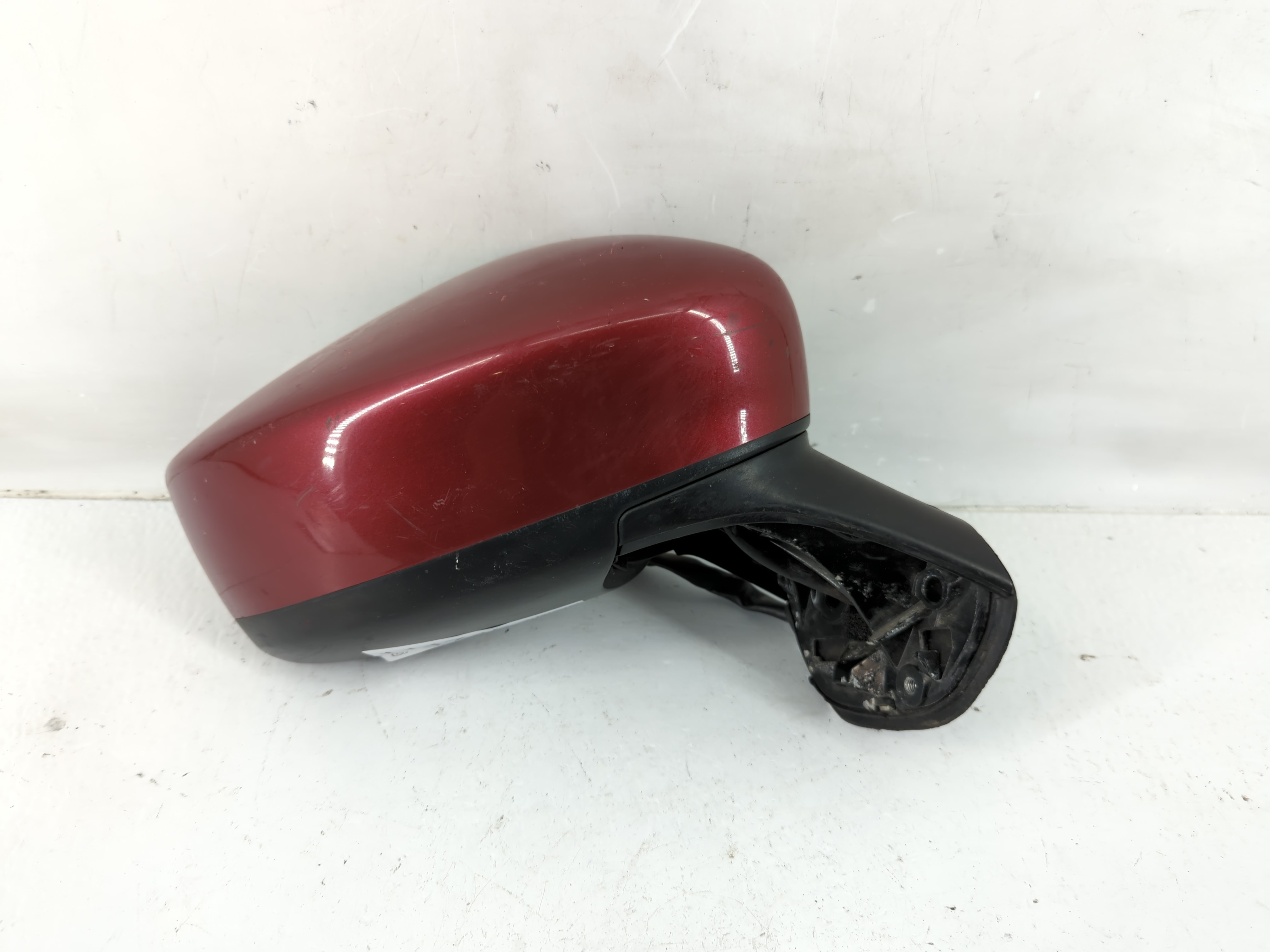 Picture of Nissan Versa Passenger Right Side View Power Door Mirror Red 1117454
