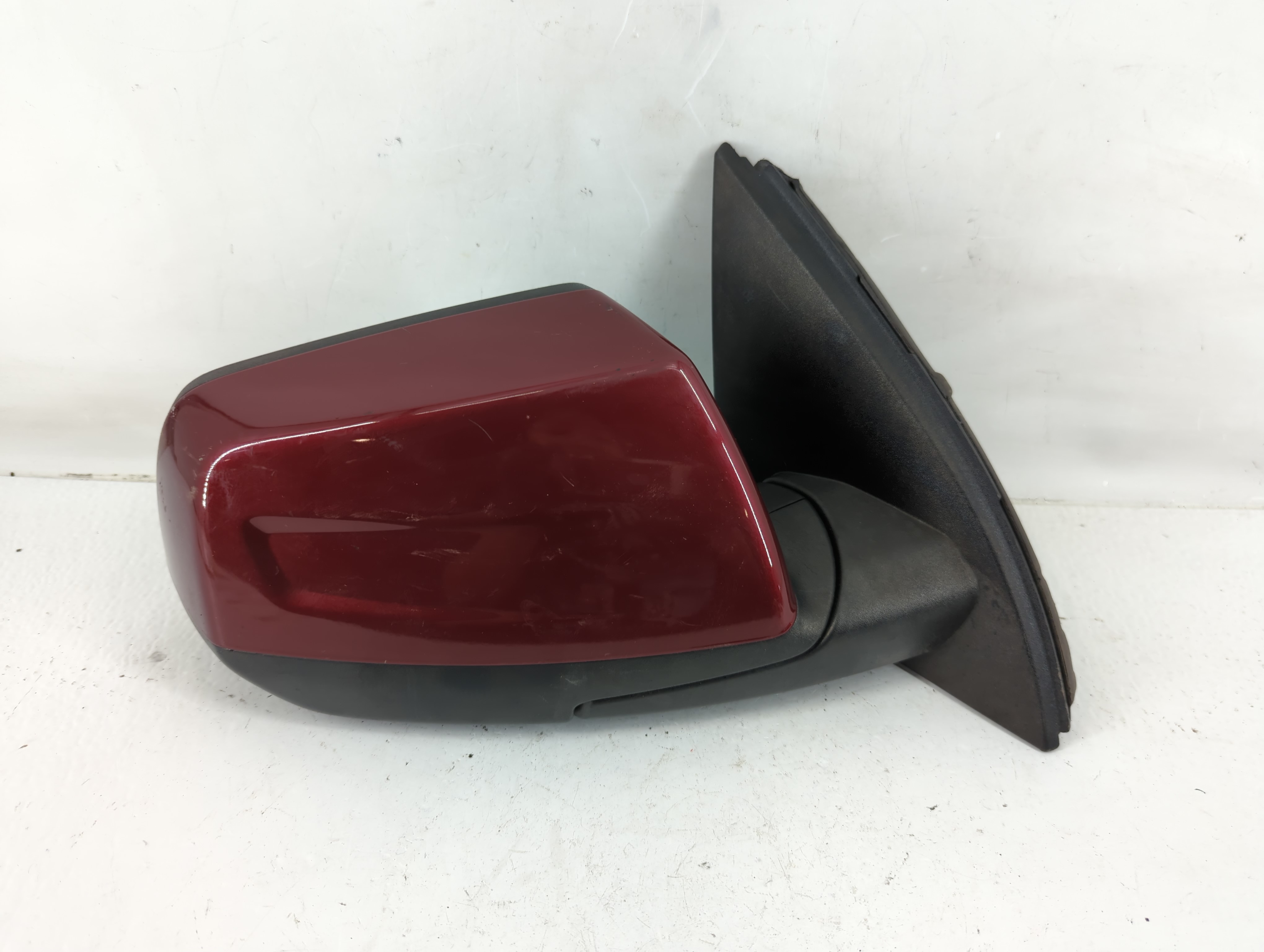 2017-2019 Gmc Acadia Passenger Right Side View Power Door Mirror Red 1117495 - Oemusedautoparts1.com