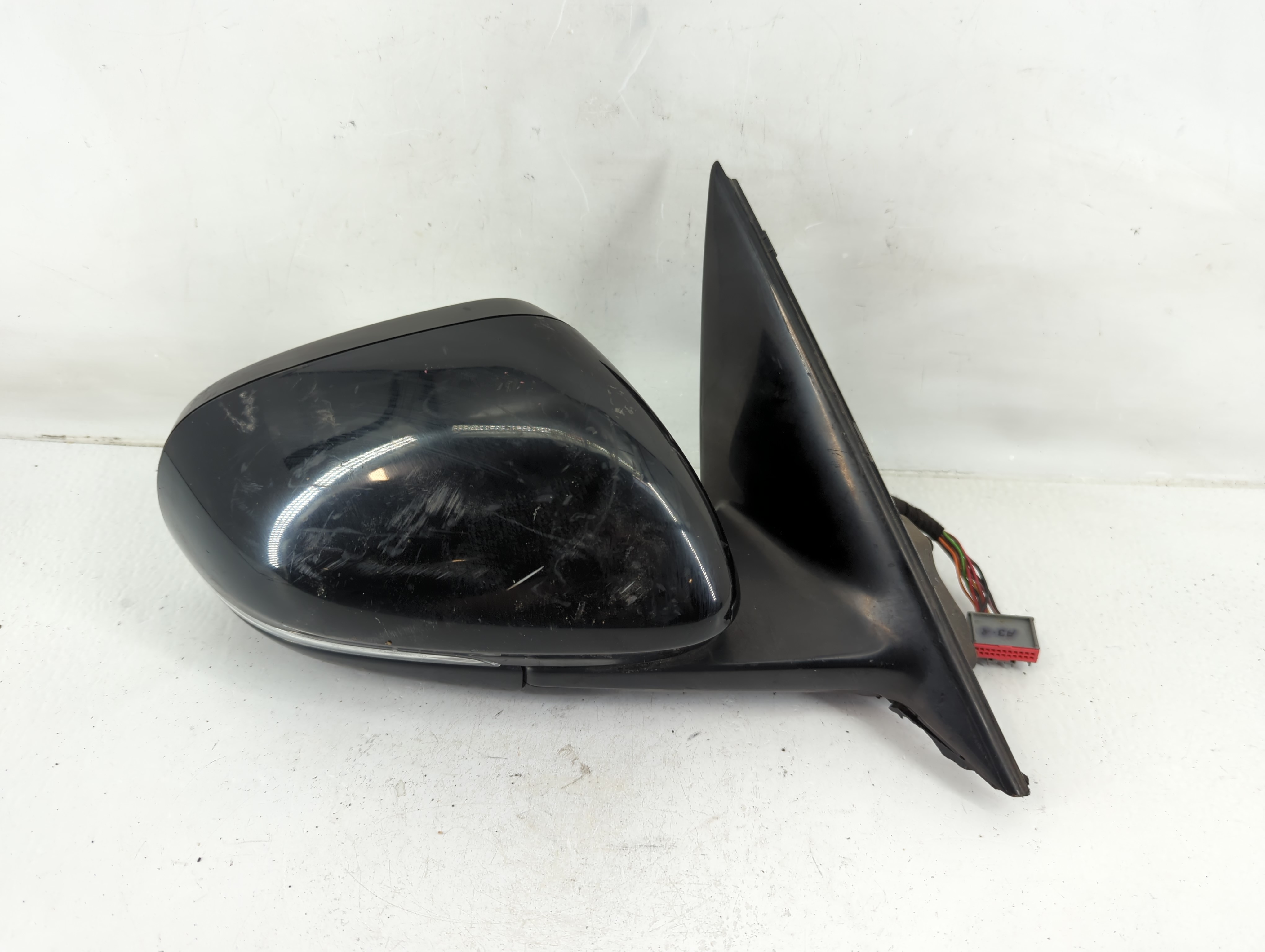 2010-2015 Jaguar Xf Passenger Right Side View Power Door Mirror Black 1117508 - Oemusedautoparts1.com