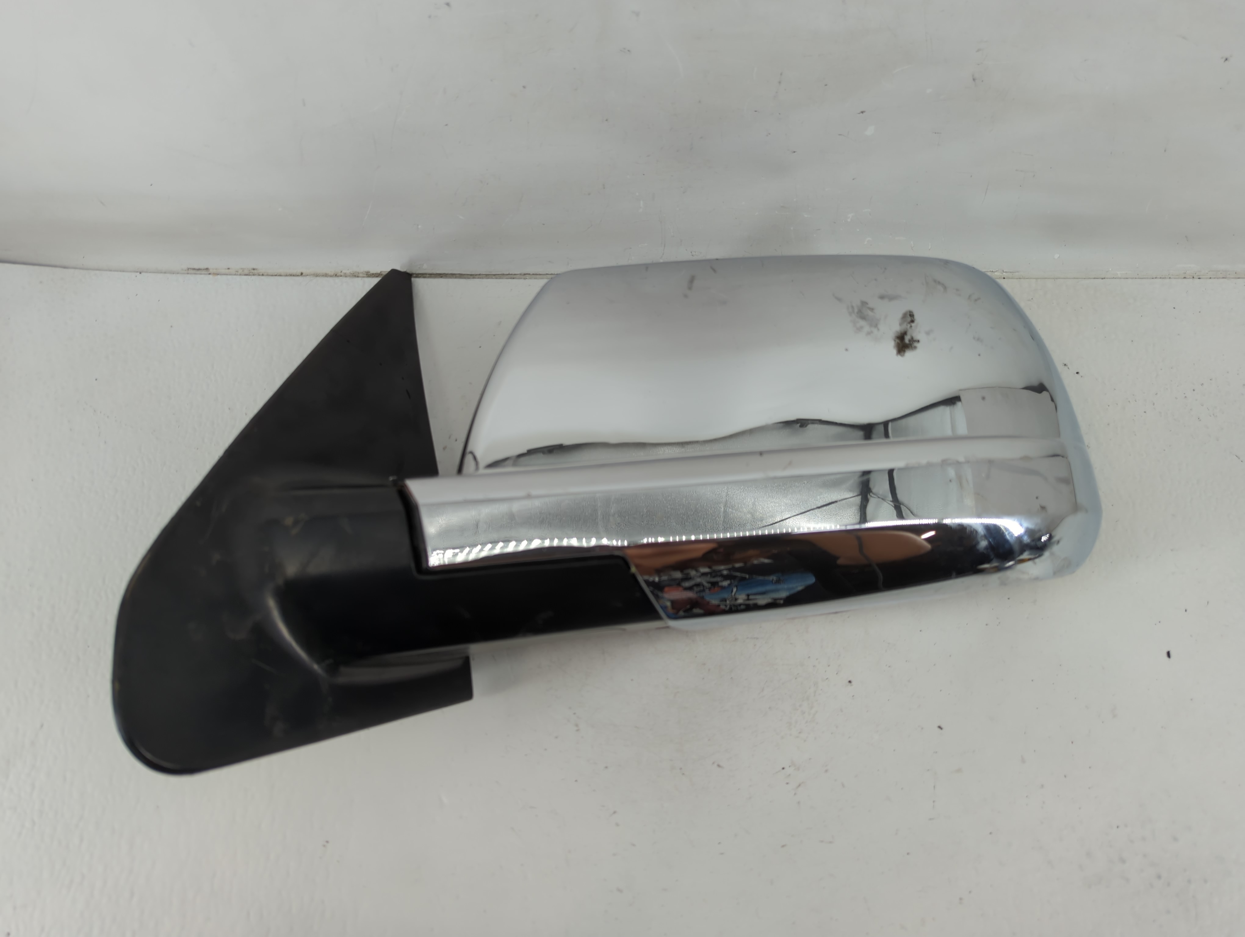 Picture of 2007-2021 Toyota Tundra Driver Left Side View Power Door Mirror Chrome 1117633