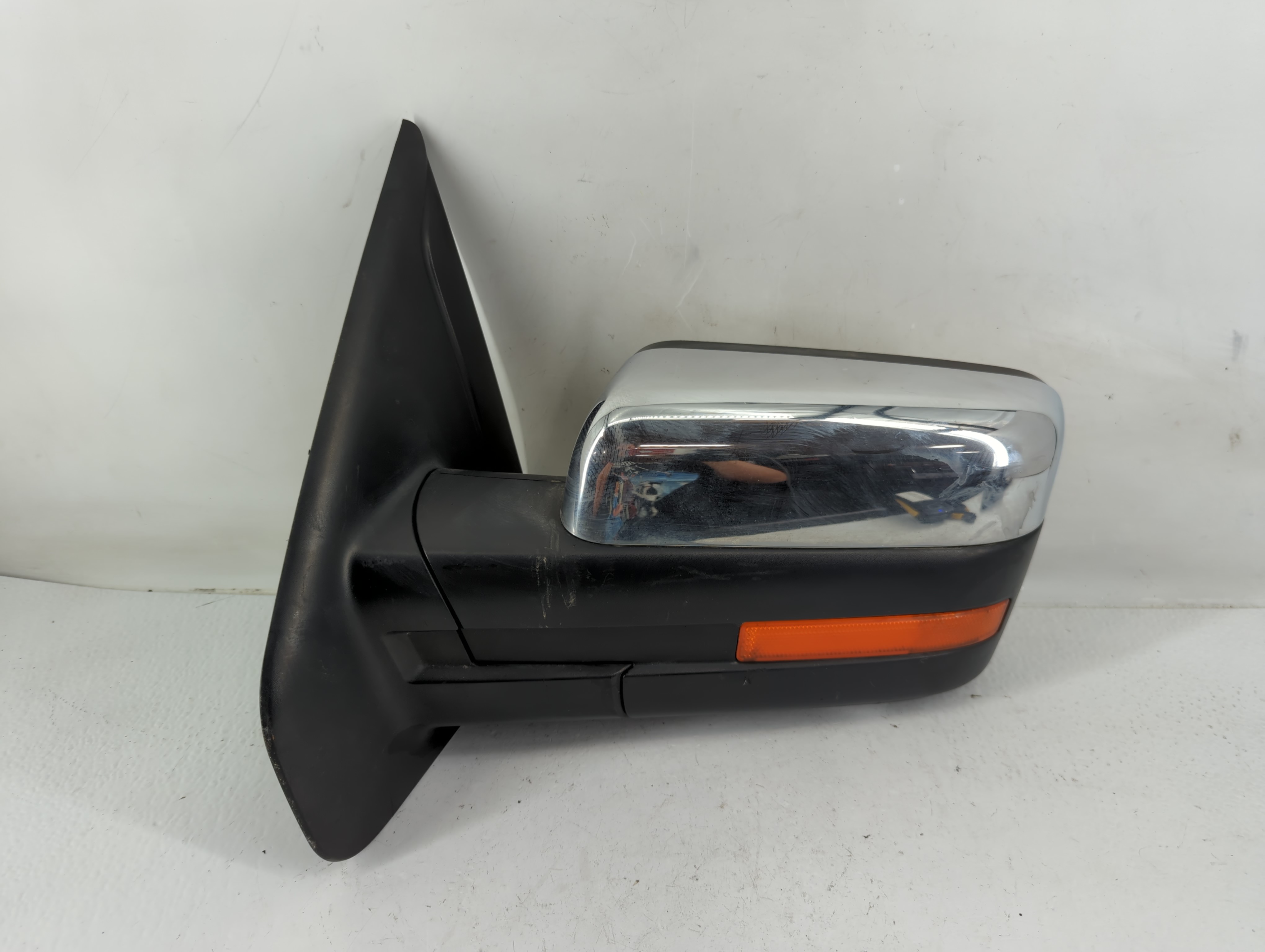 Picture of 2011-2014 Ford F-150 Driver Left Side View Power Door Mirror Black 1117701
